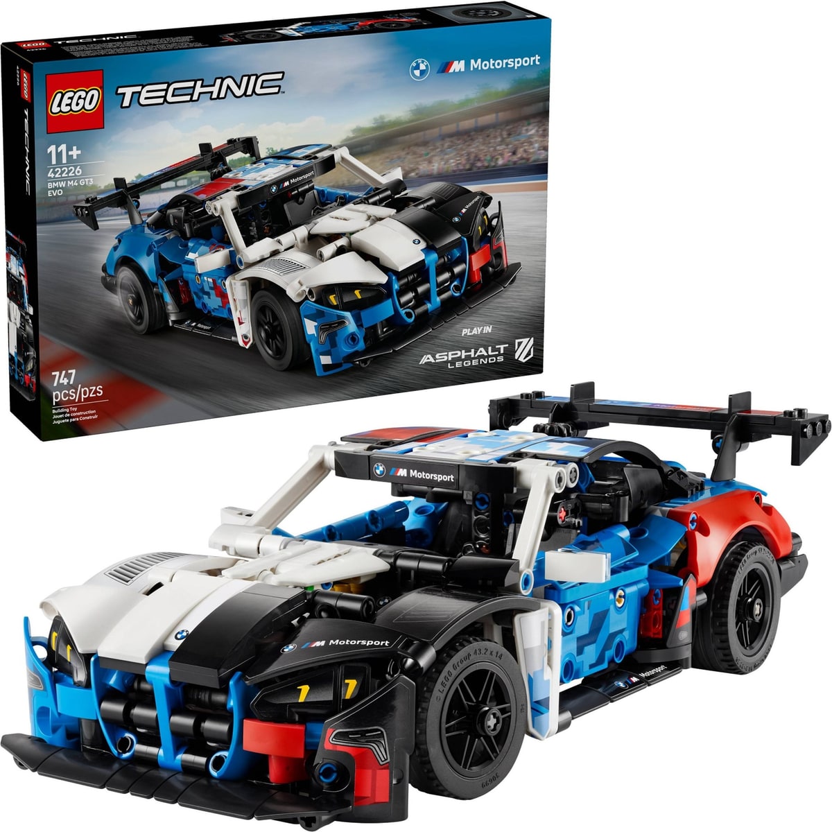 LEGO® 42226 Samochód wyścigowy BMW M4 GT3 EVO - zdjęcie 5