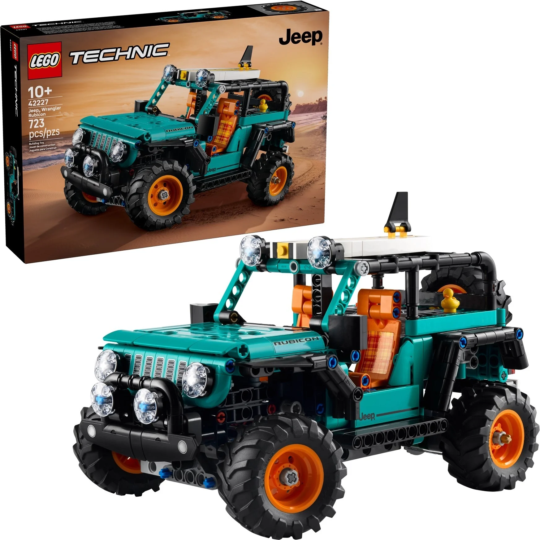 LEGO® 42227 Jeep Wrangler Rubicon Suv Terenowy 723 El - zdjęcie 5
