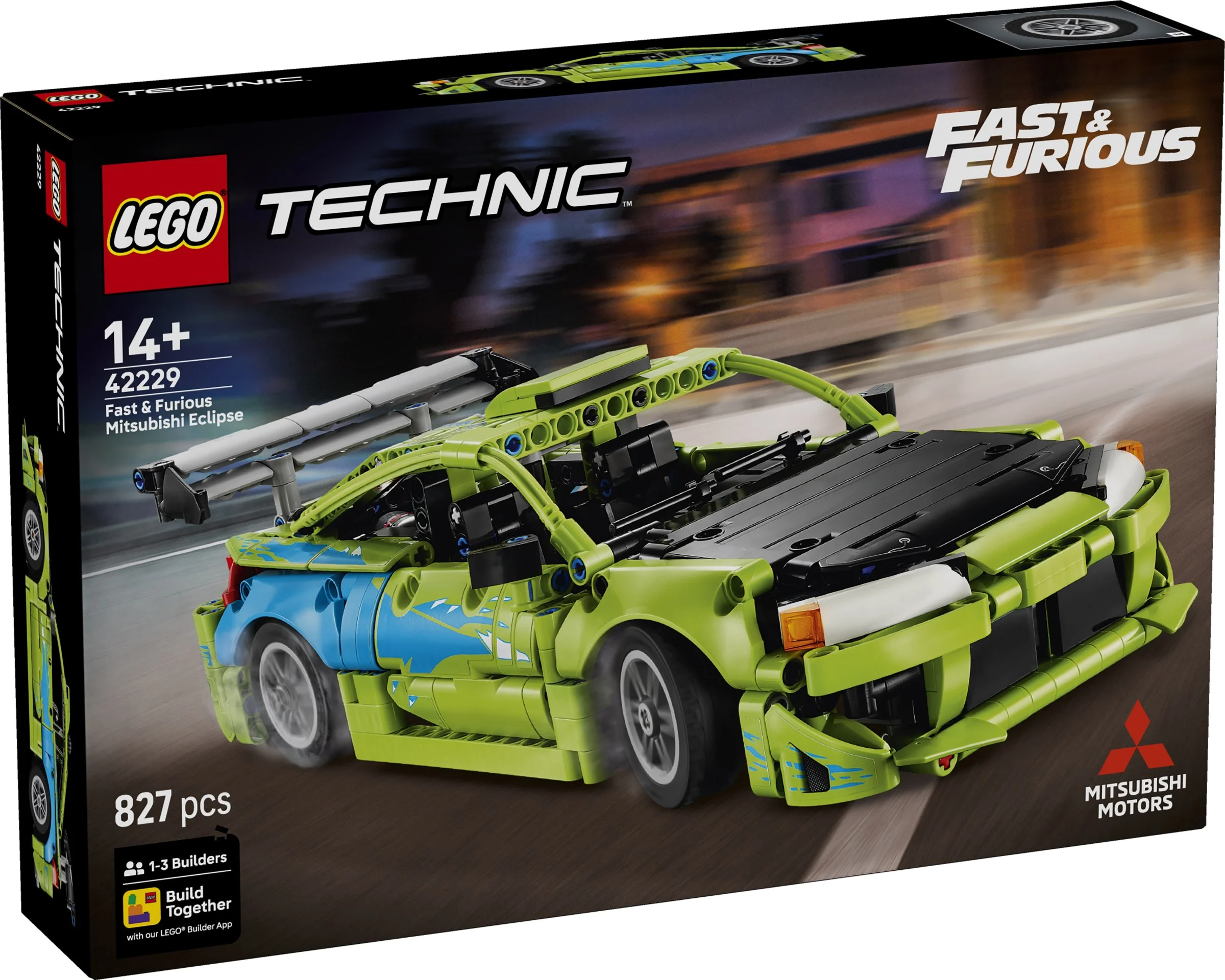 LEGO® 42229 Samochód Fast and Furious Mitsubishi Eclipse - zdjęcie 1