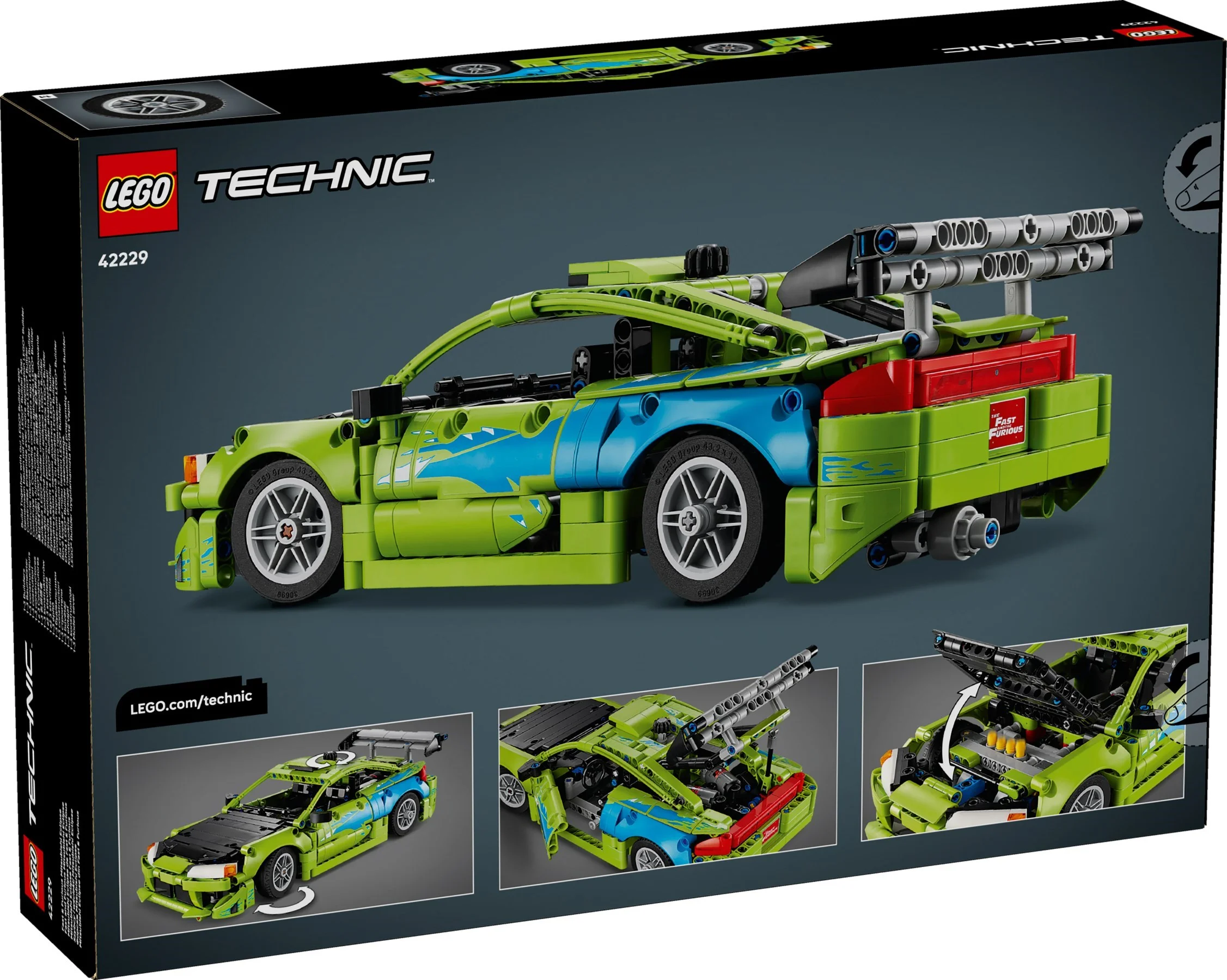 LEGO® 42229 Samochód Fast and Furious Mitsubishi Eclipse - zdjęcie 3