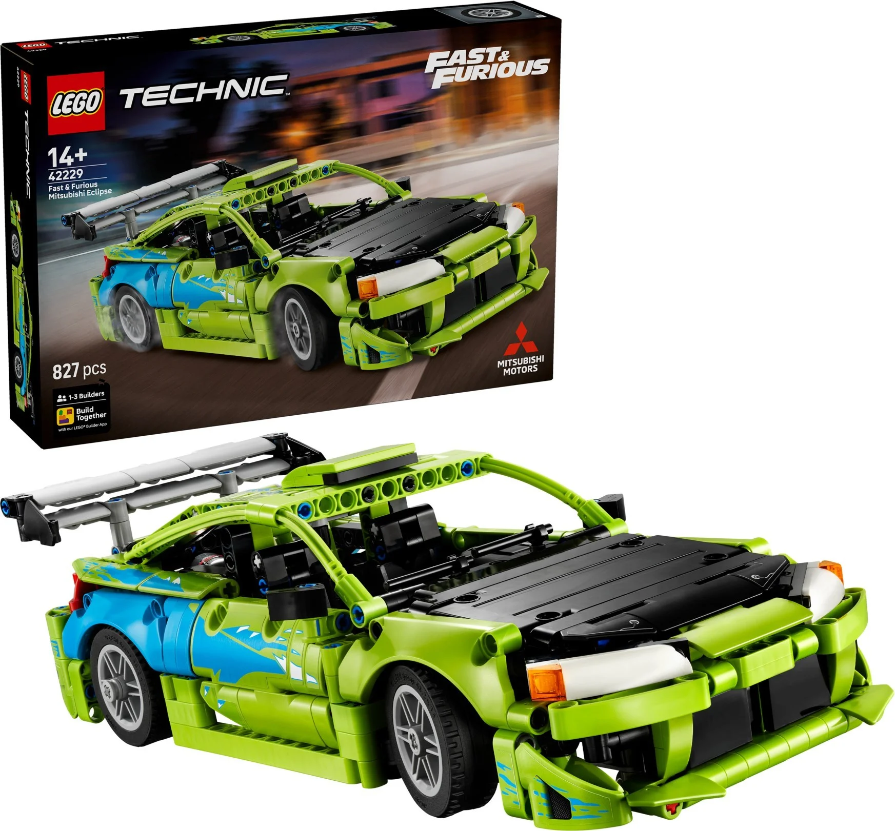 LEGO® 42229 Samochód Fast and Furious Mitsubishi Eclipse - zdjęcie 4
