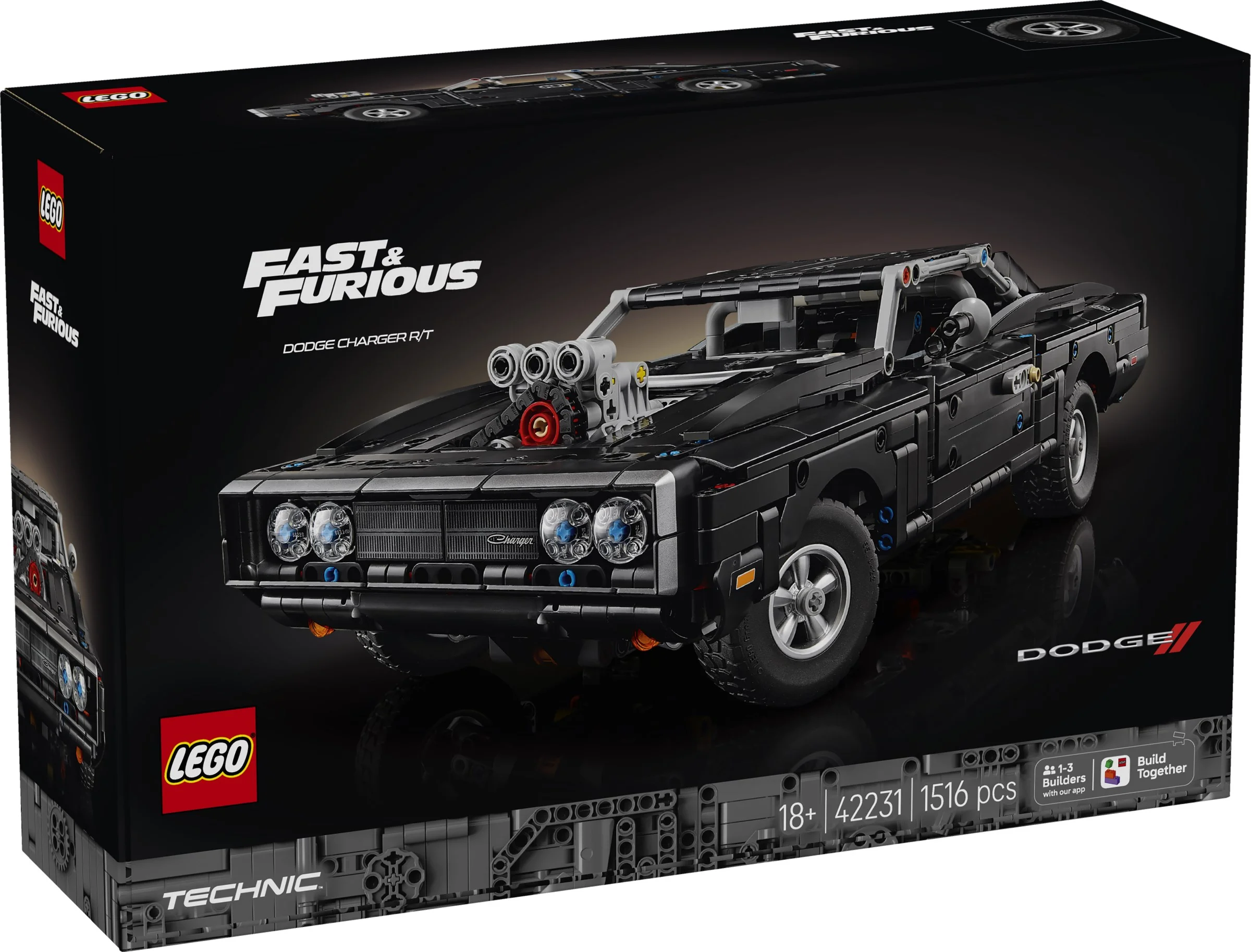 LEGO® 42231 Samochód Fast and Furious Dodge Charger R/T - zdjęcie 1