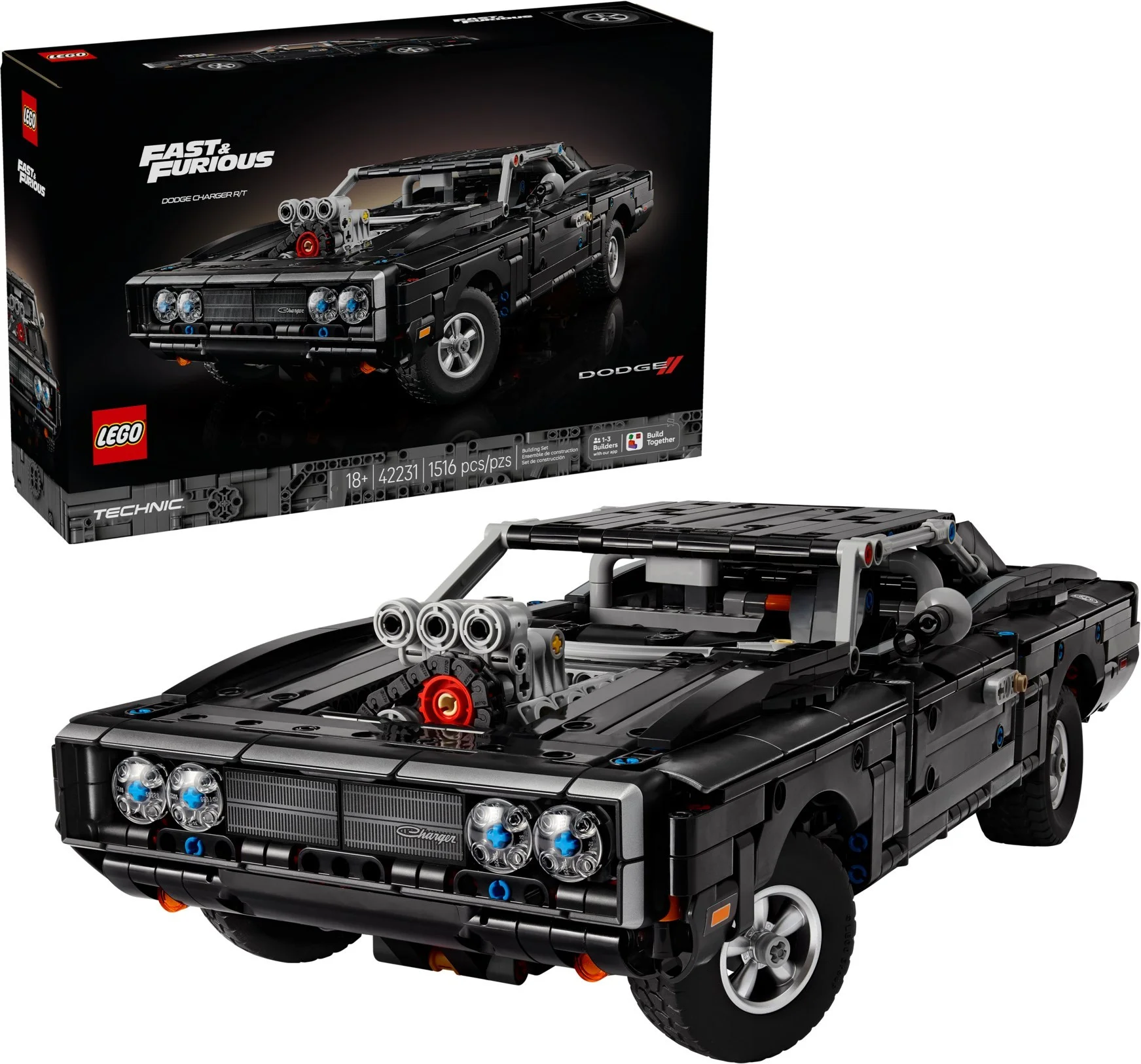 LEGO® 42231 Samochód Fast and Furious Dodge Charger R/T - zdjęcie 4