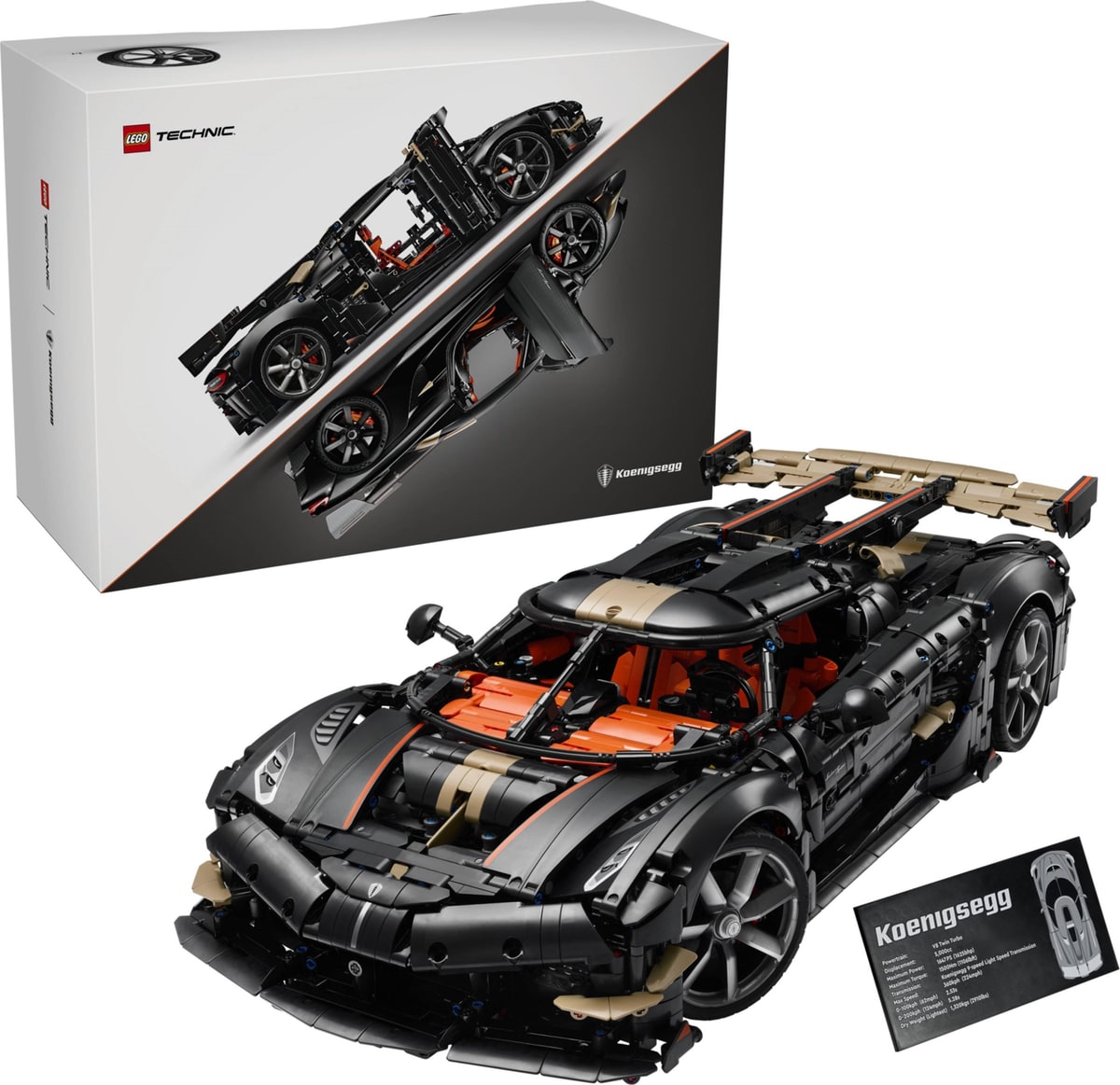 LEGO® 42232 Koenigsegg Sadair's Spear Megacar - zdjęcie 5