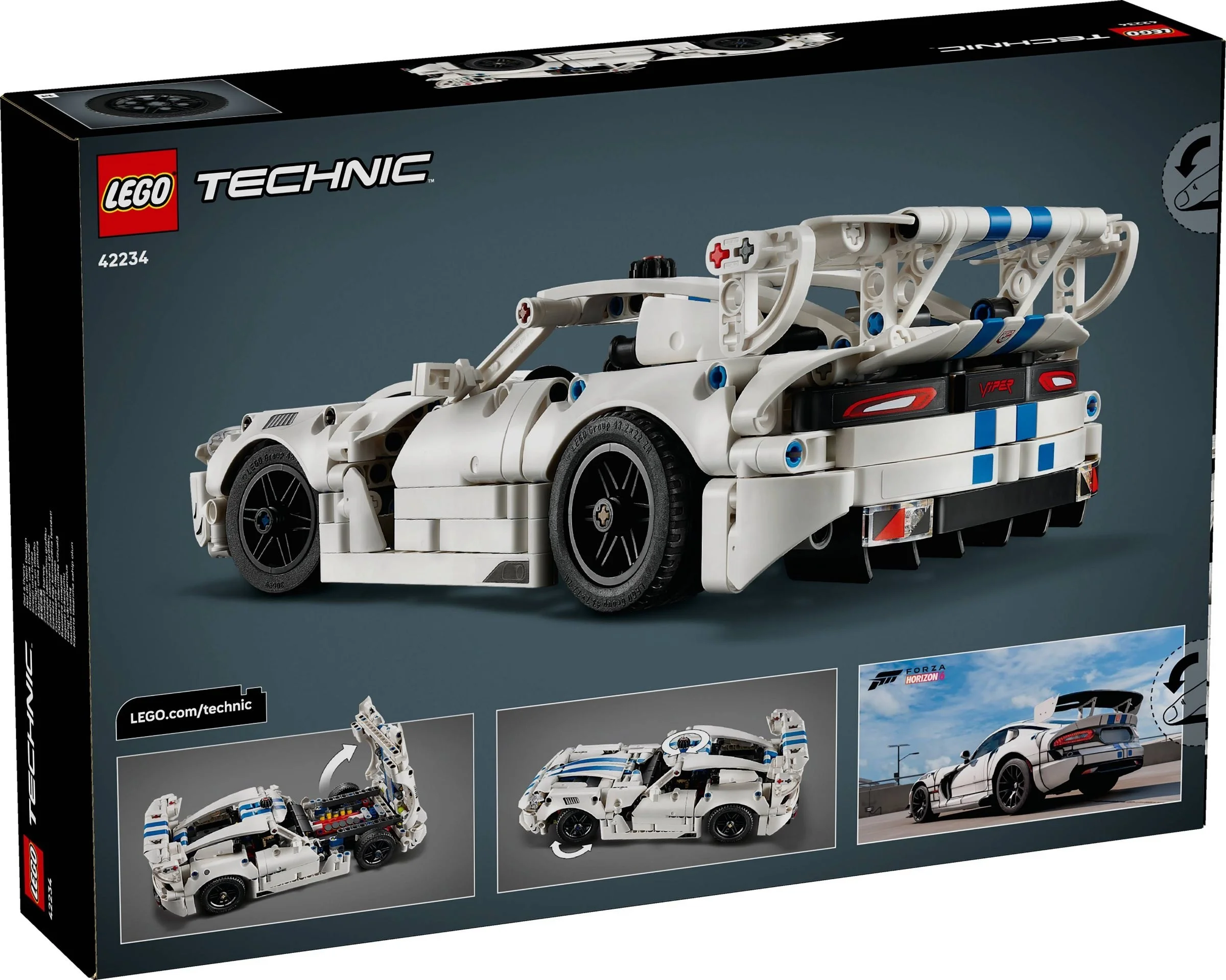 LEGO® 42234 Samochód sportowy Dodge Viper GTS-R - zdjęcie 1
