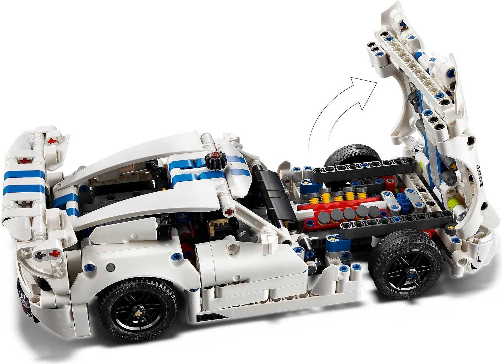 LEGO® 42234 Samochód sportowy Dodge Viper GTS-R - zdjęcie 8