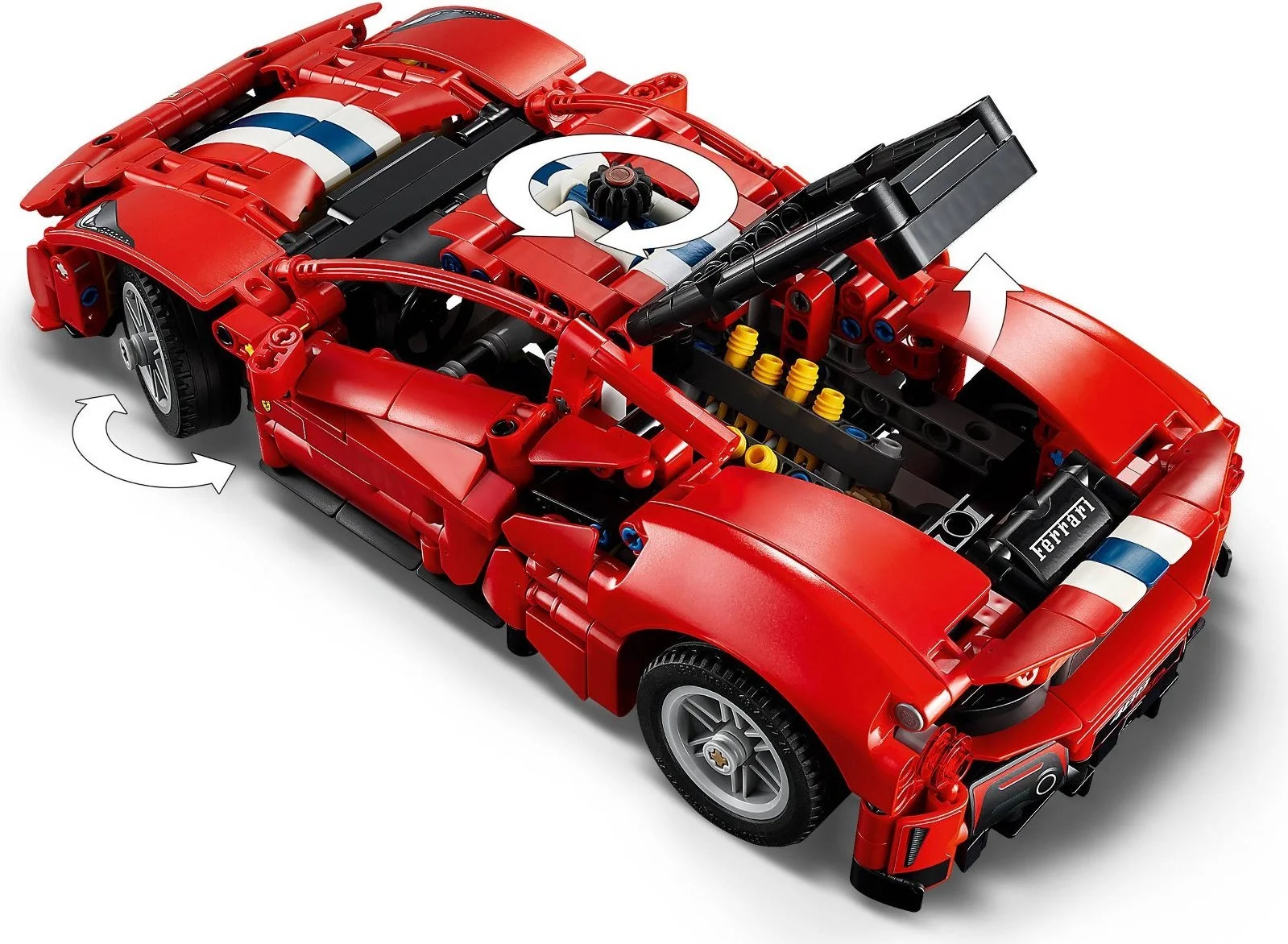 LEGO® 42235 Samochód Ferrari 488 PISTA - zdjęcie 7