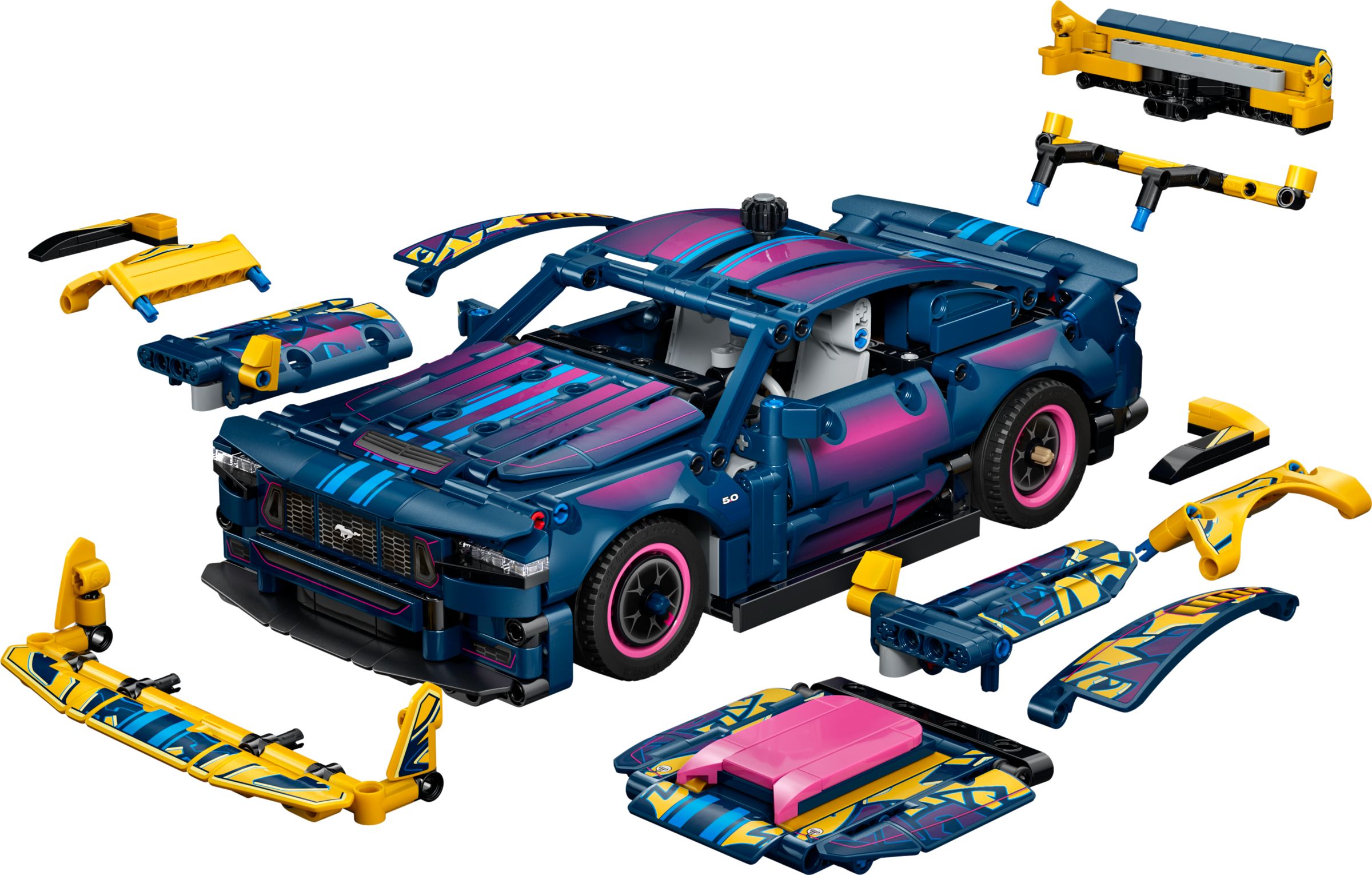 LEGO® 42236 Warsztat tuningowy: samochód Ford Mustang GT