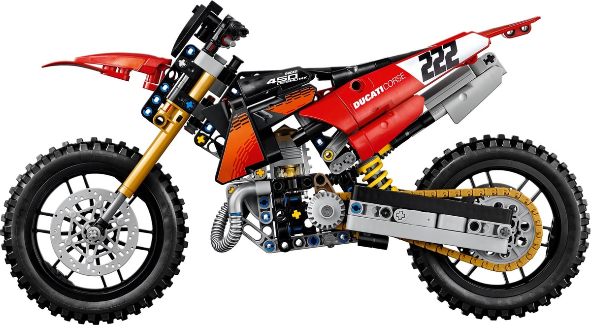 LEGO® 42238 Motocykl Ducati Desmo450 MX Factory - zdjęcie 6
