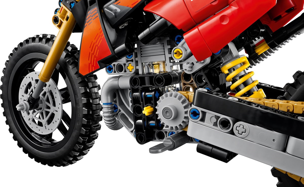 LEGO® 42238 Motocykl Ducati Desmo450 MX Factory - zdjęcie 8