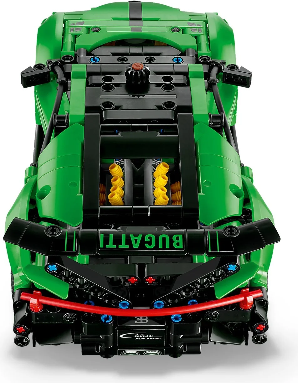 LEGO® 42241 Zielony hipersamochód Bugatti Chiron Pur Sport - zdjęcie 14