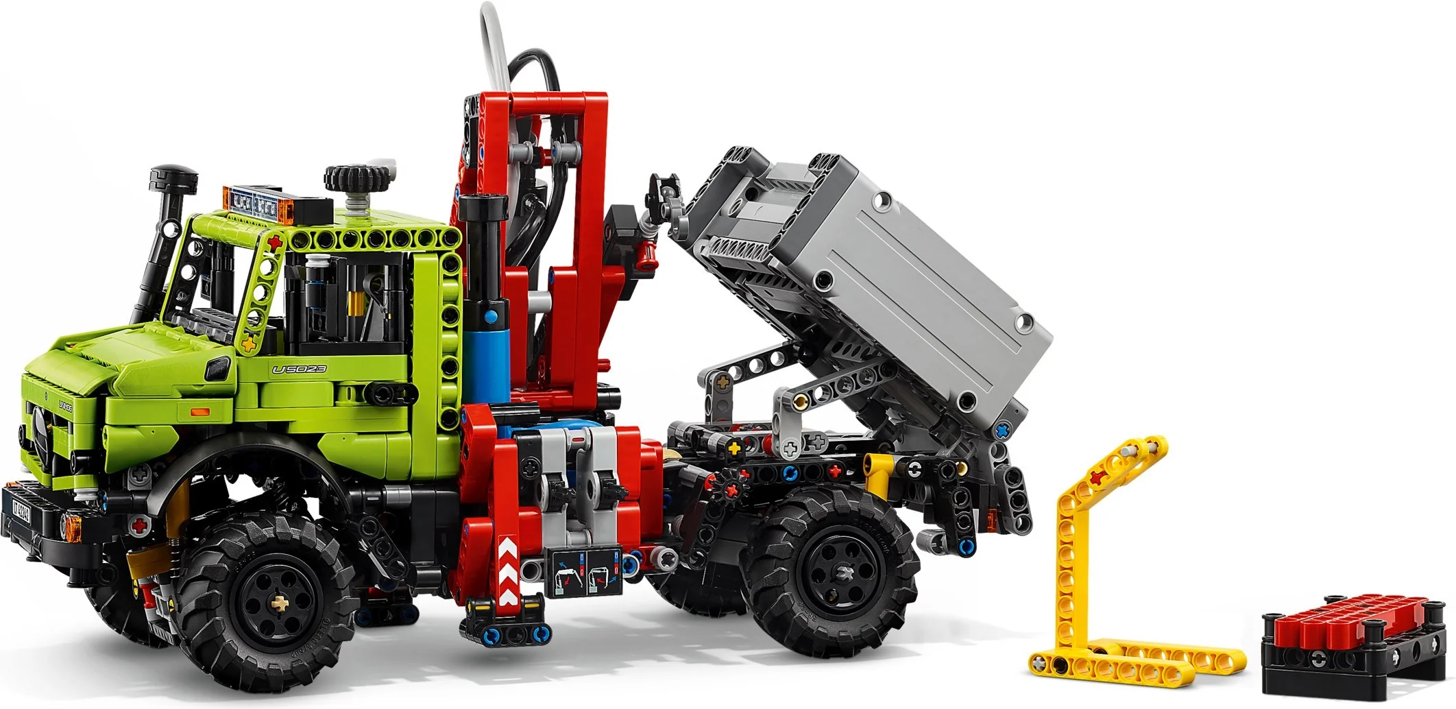 LEGO® 42242 Mercedes-Benz Unimog U 5023 z dźwigiem - zdjęcie 10