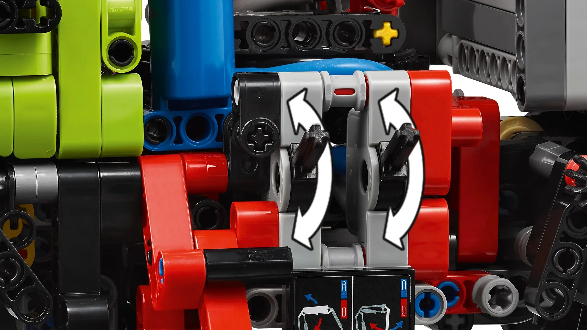 LEGO® 42242 Mercedes-Benz Unimog U 5023 z dźwigiem - zdjęcie 13