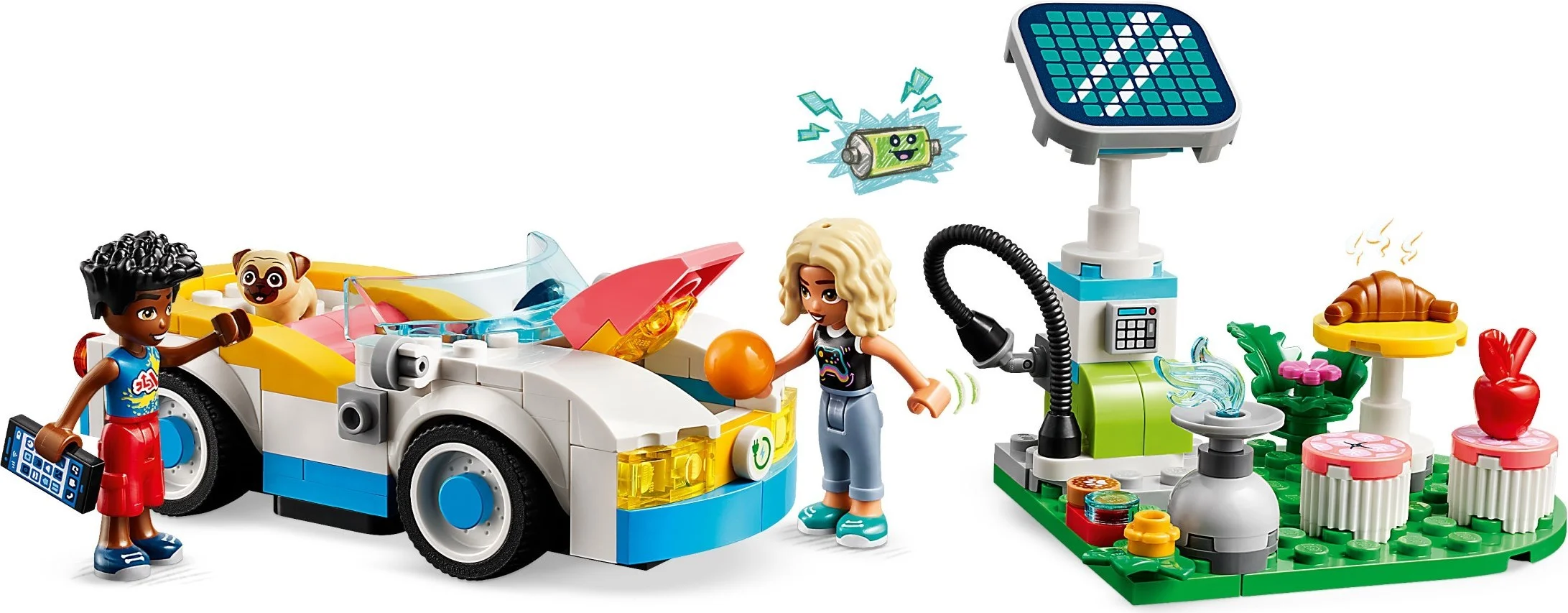 LEGO® 42609 LEGO Friends Samochód elektryczny i stacja ładowania - zdjęcie 8