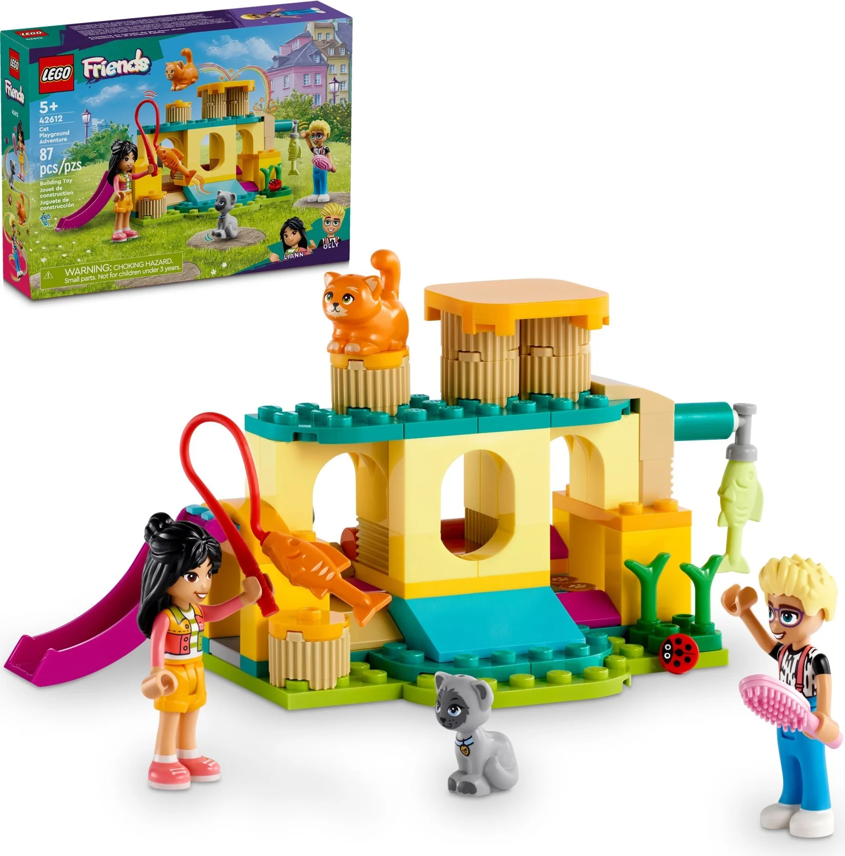 LEGO® 42612 Przygoda na kocim placu zabaw Kotki Plac Zabaw Nowe - zdjęcie 2