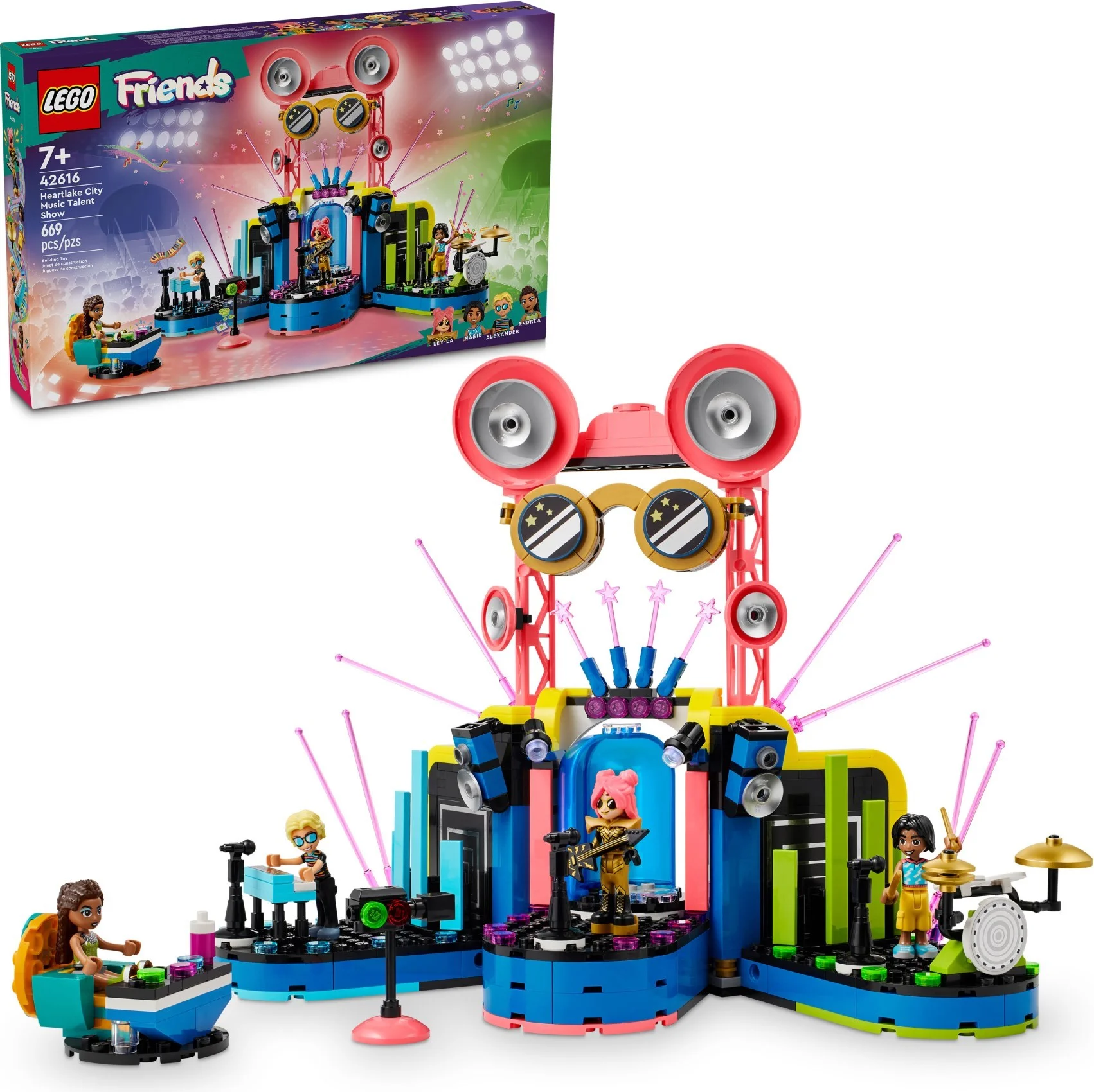 LEGO® 42616 Pokaz talentów muzycznych w Heartlake - zdjęcie 1