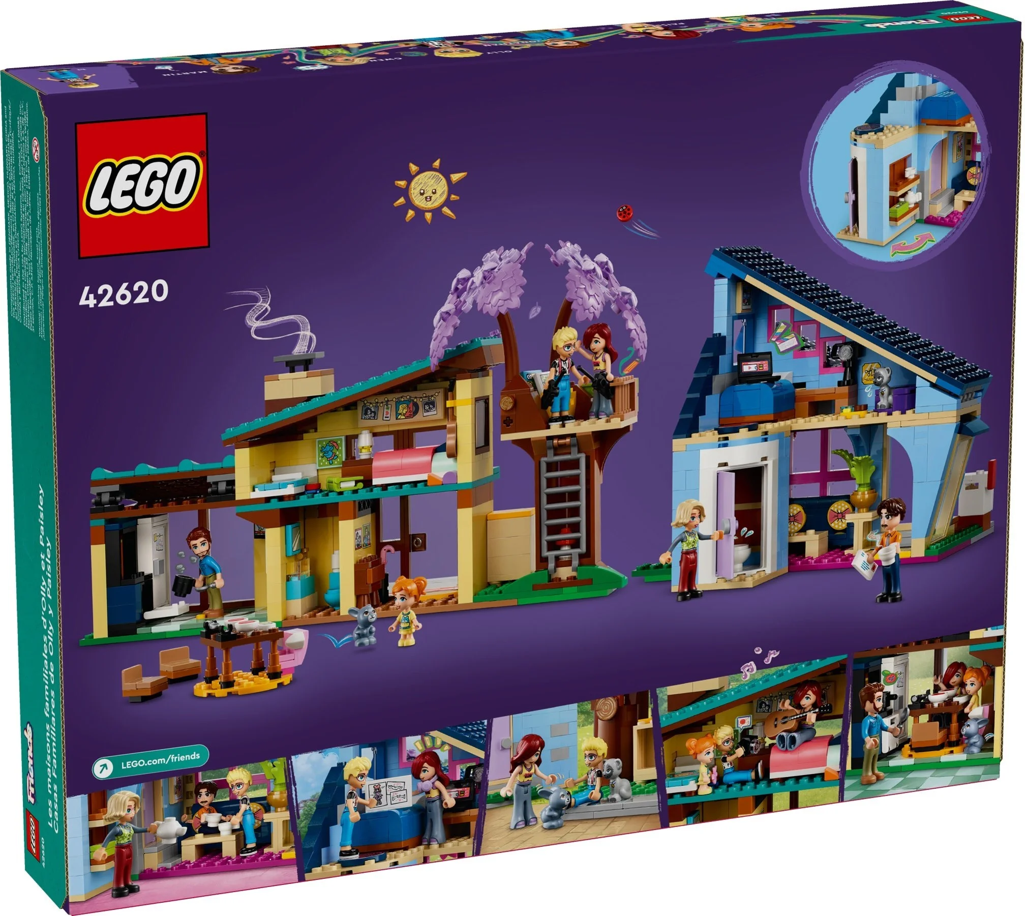 LEGO® 42620 Dom rodzinny Olly’ego i Paisley - zdjęcie 5