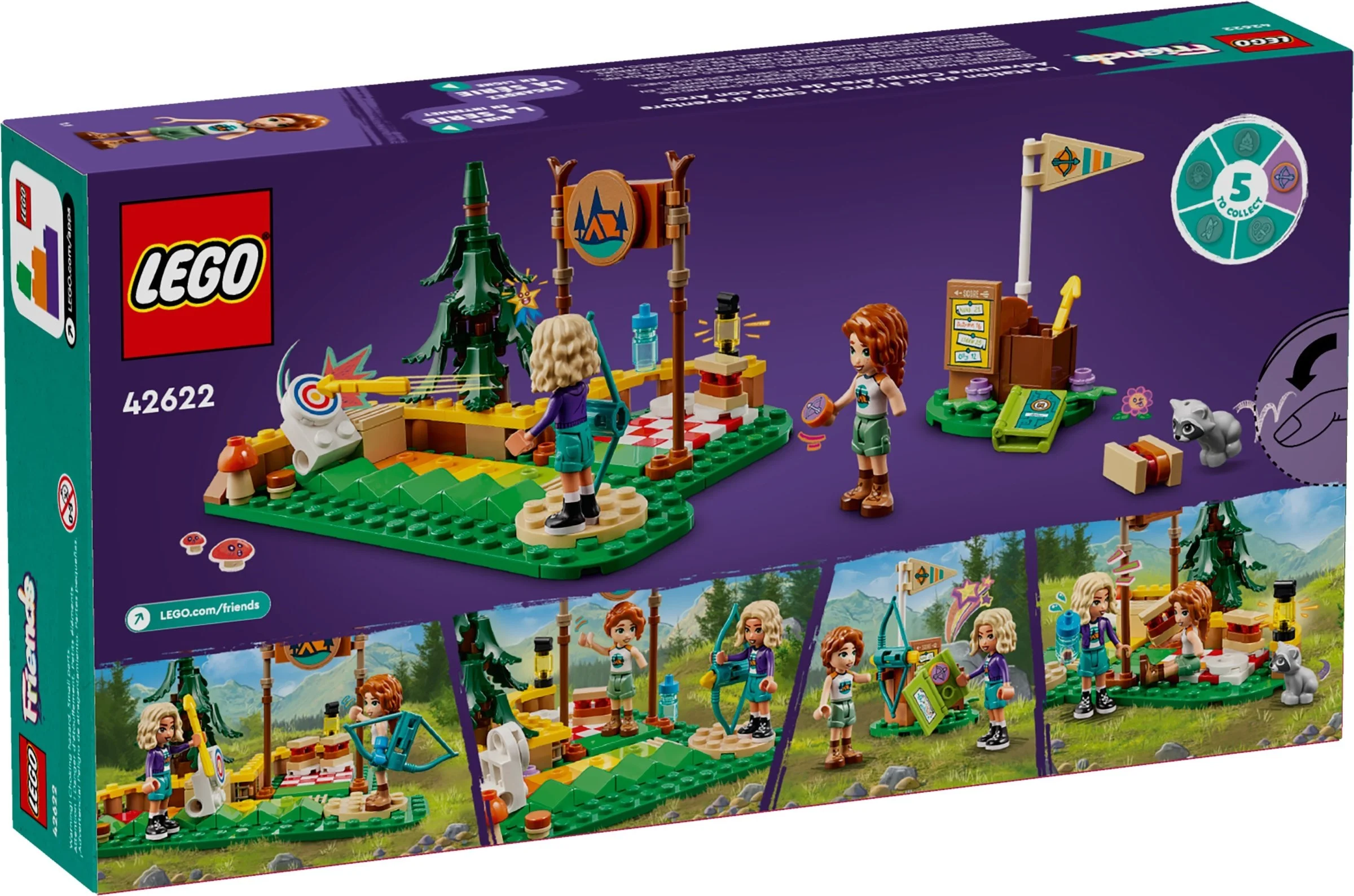 LEGO® 42622 Strzelnica na letnim obozie łuczniczym - zdjęcie 6