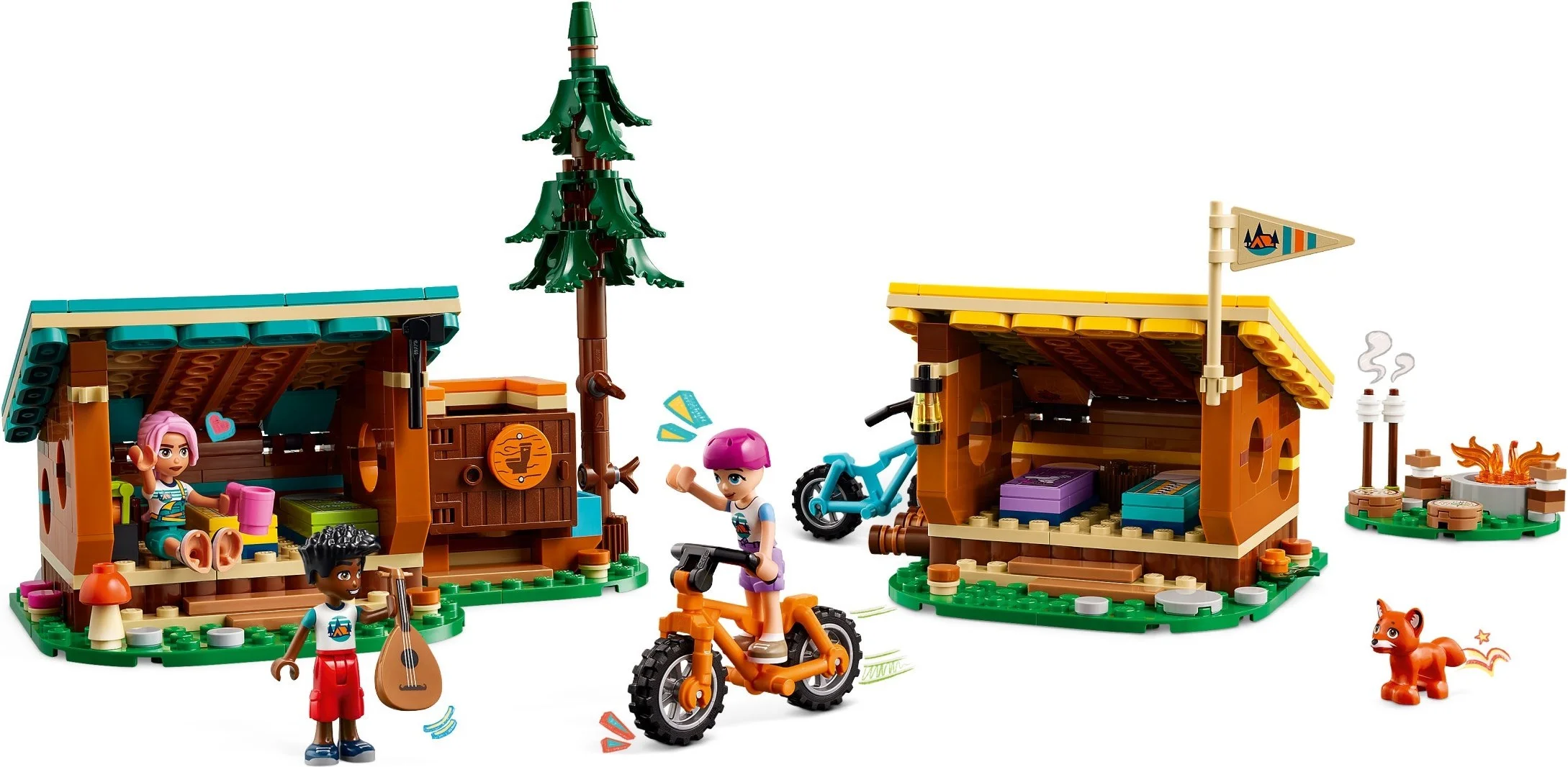 LEGO® 42624 Przytulne domki na letnim obozie - zdjęcie 1