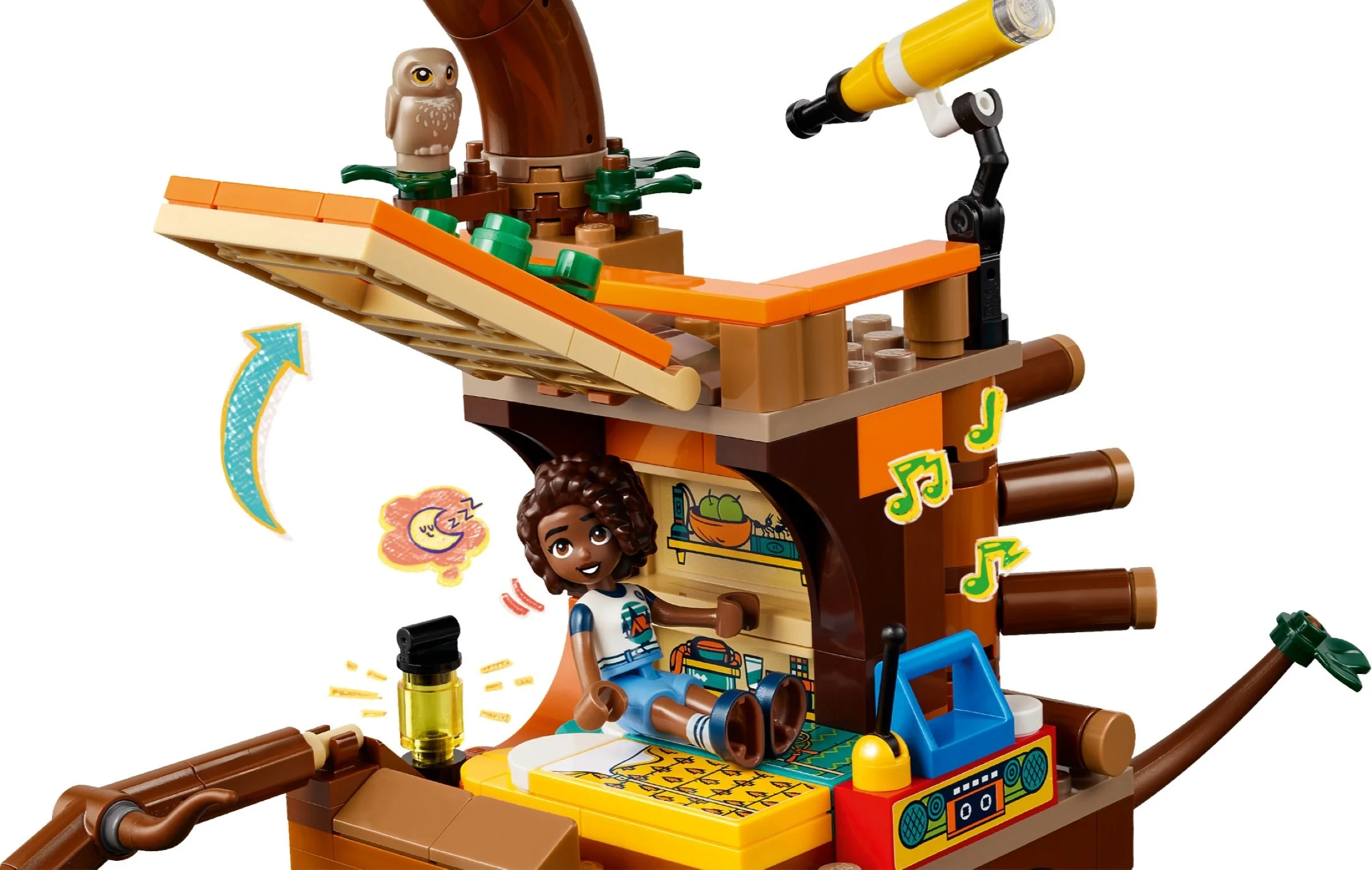 LEGO® 42631 Domek na drzewie na obozie kempingowym - zdjęcie 10