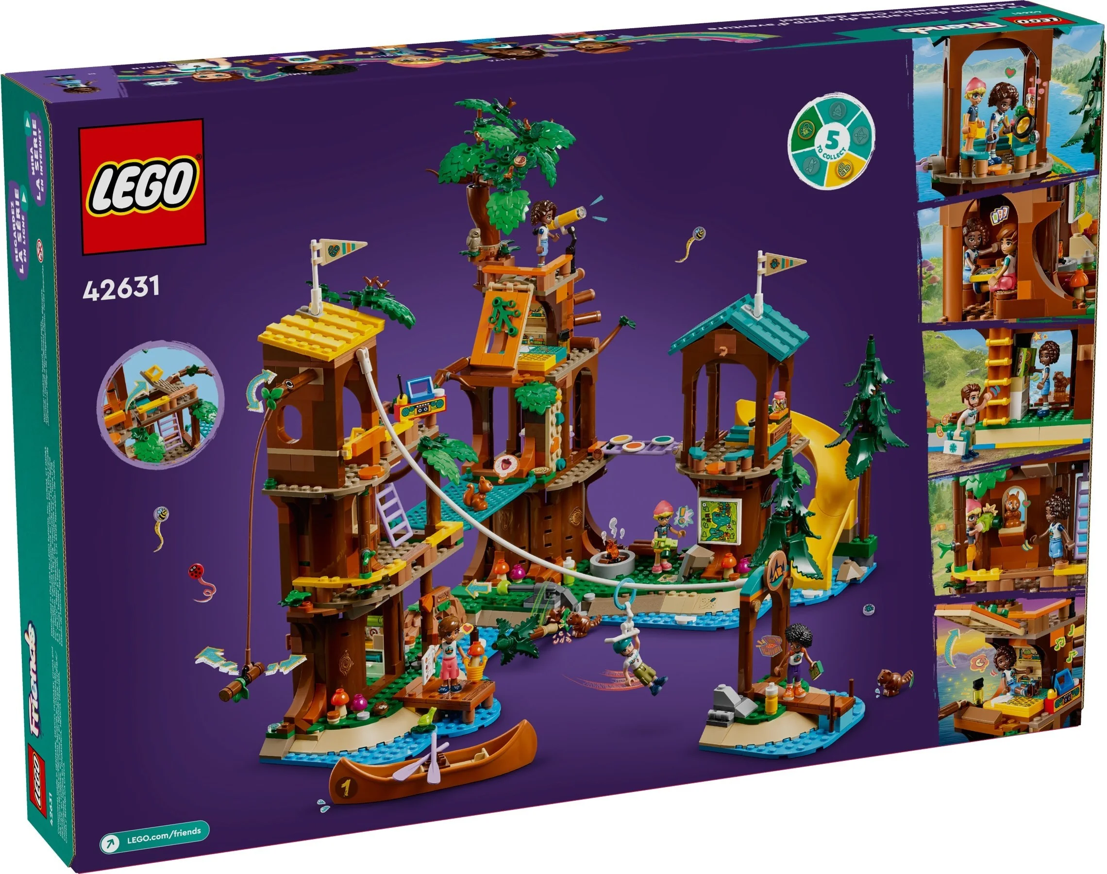 LEGO® 42631 Domek na drzewie na obozie kempingowym - zdjęcie 11
