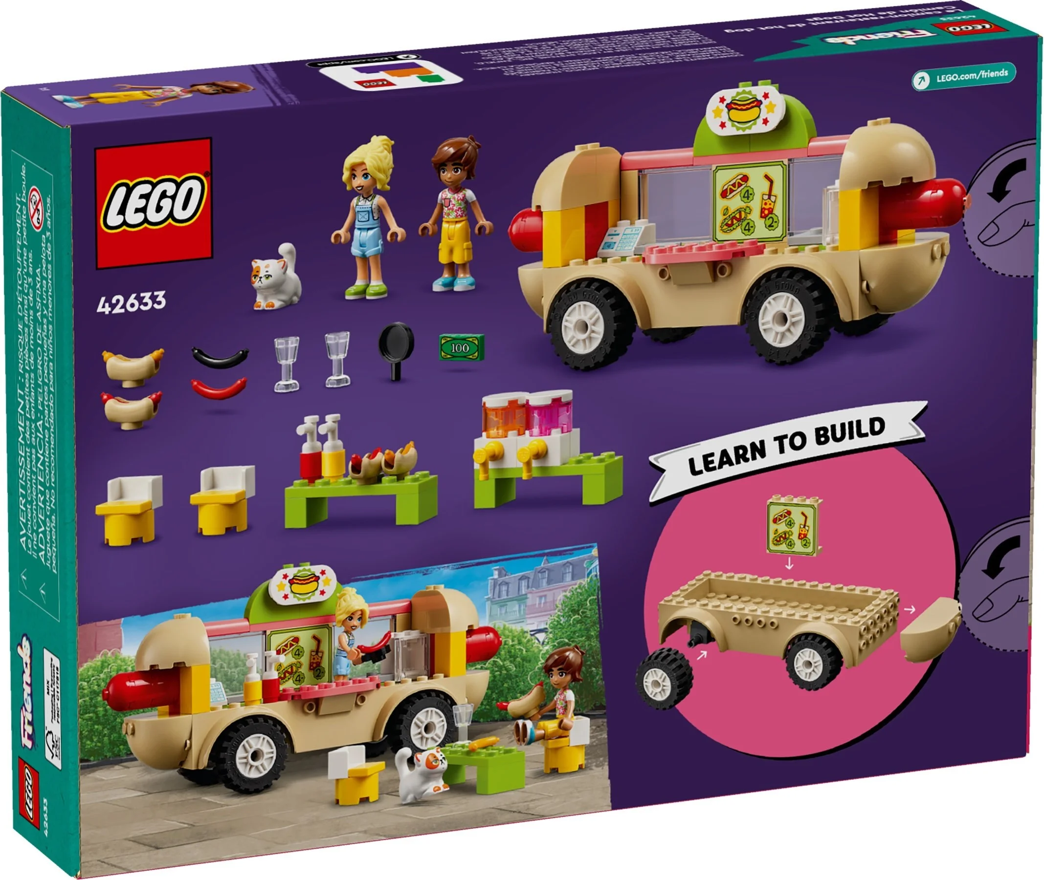 LEGO® 42633 LEGO Friends Food truck z hot dogami - zdjęcie 3