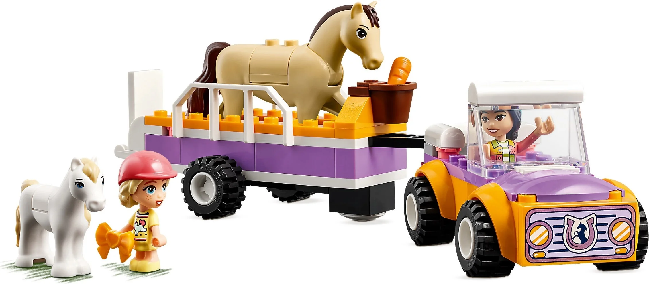 LEGO® 42634 Przyczepka dla Koni Kucyk Auto Zestaw 4+ - zdjęcie 7
