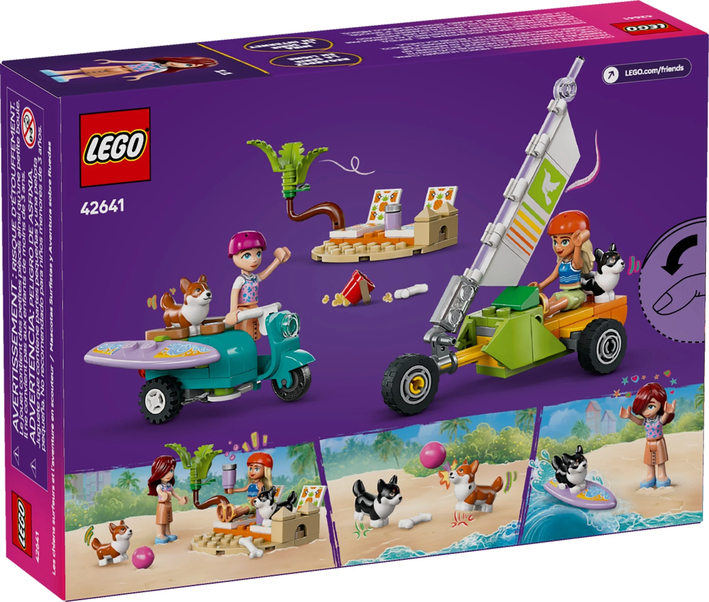 LEGO® 42641 Przygoda z surfującymi psami i skuterem - zdjęcie 2