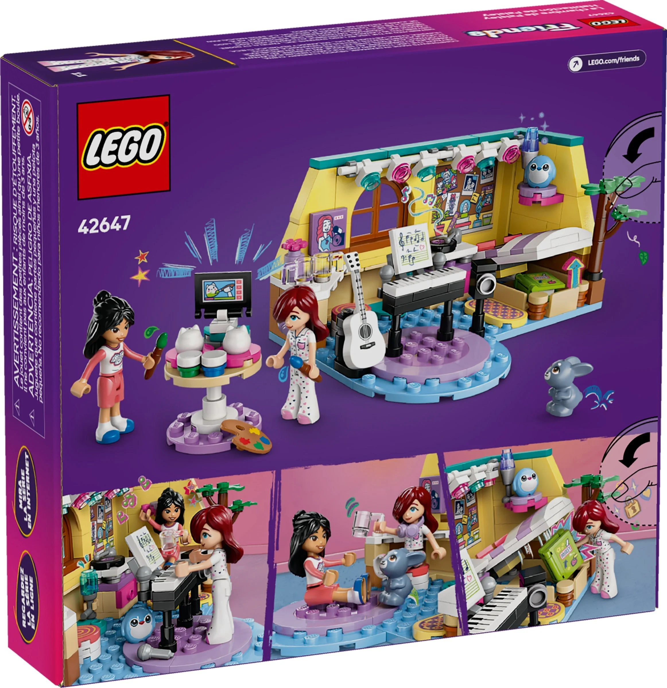 LEGO® 42647 Przyjaciele Pokój Paisley - zdjęcie 1