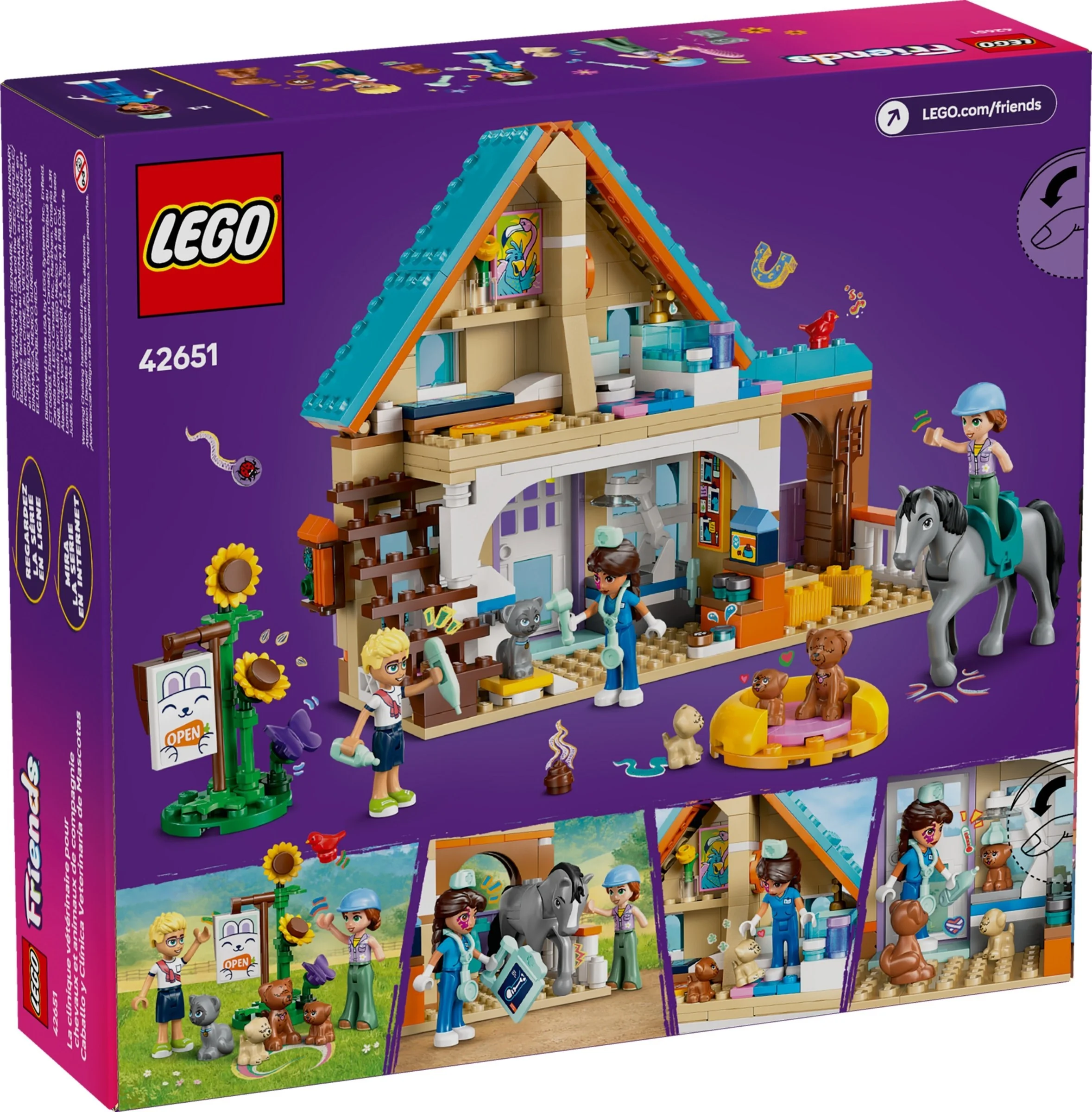 LEGO® 42651 Koń i lecznica dla zwierząt - zdjęcie 2