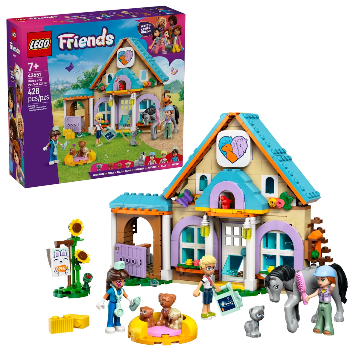 LEGO® 42651 Koń i lecznica dla zwierząt - zdjęcie 4