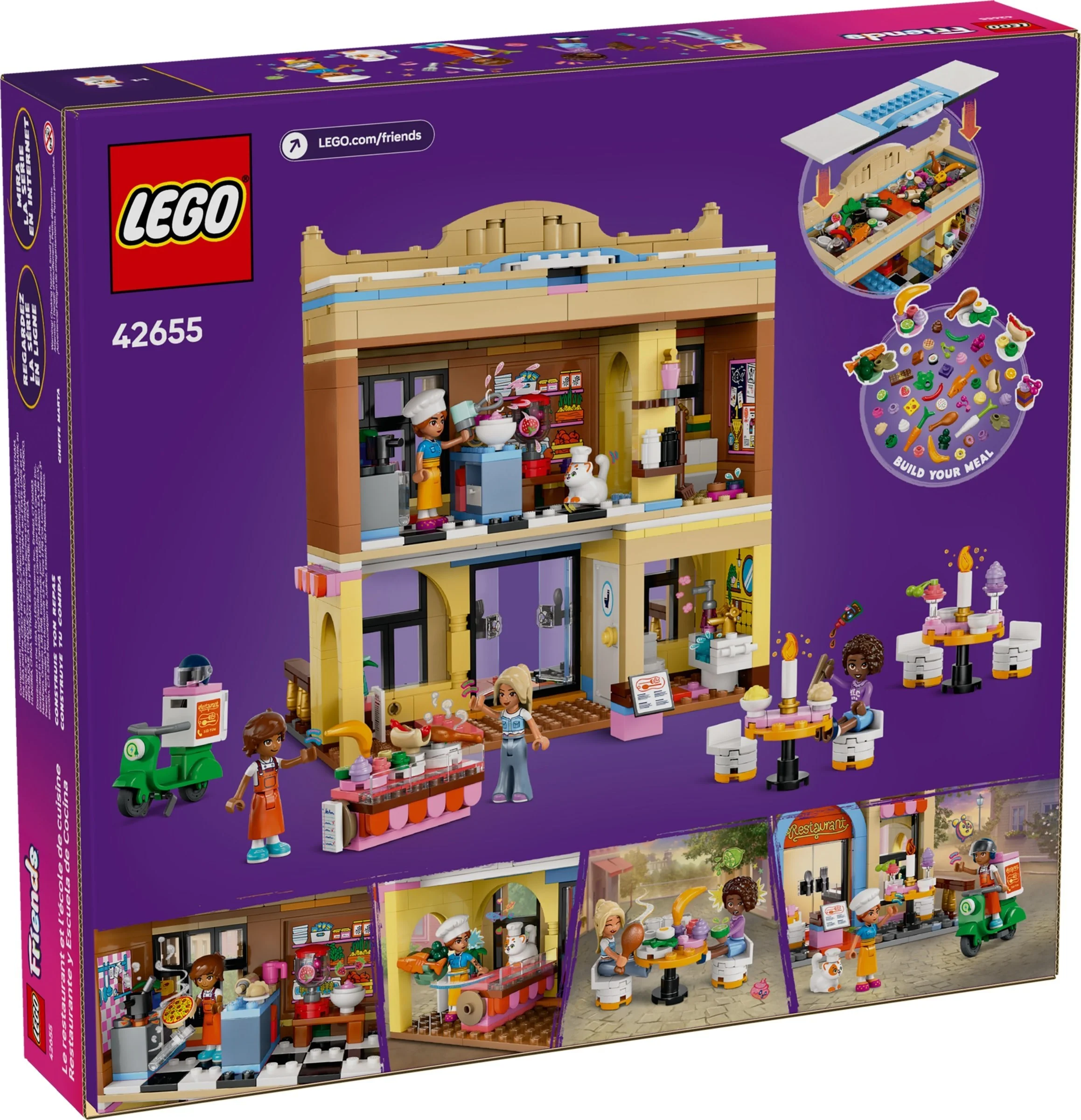 LEGO® 42655 Restauracja i szkoła gotowania - zdjęcie 1