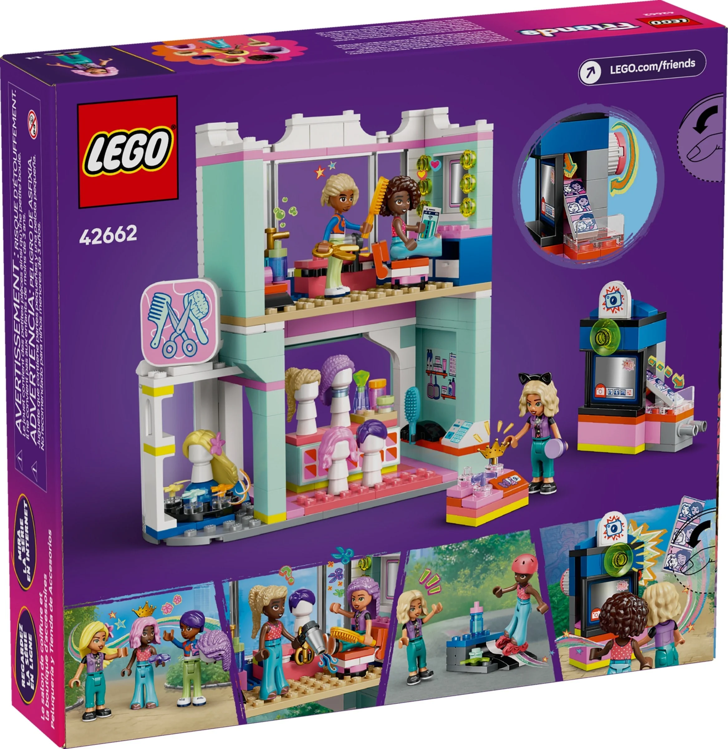LEGO® 42662 Salon fryzjerski i sklep z ozdobami - zdjęcie 2