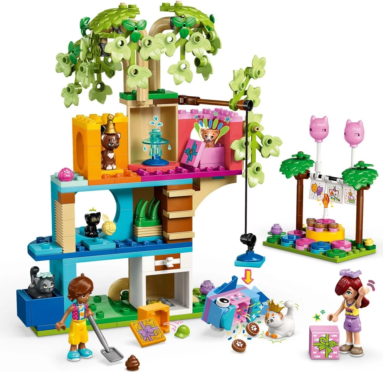 LEGO® 42666 Kocie Przyjęcie Urodzinowe i Domek na Drzewie - zdjęcie 8