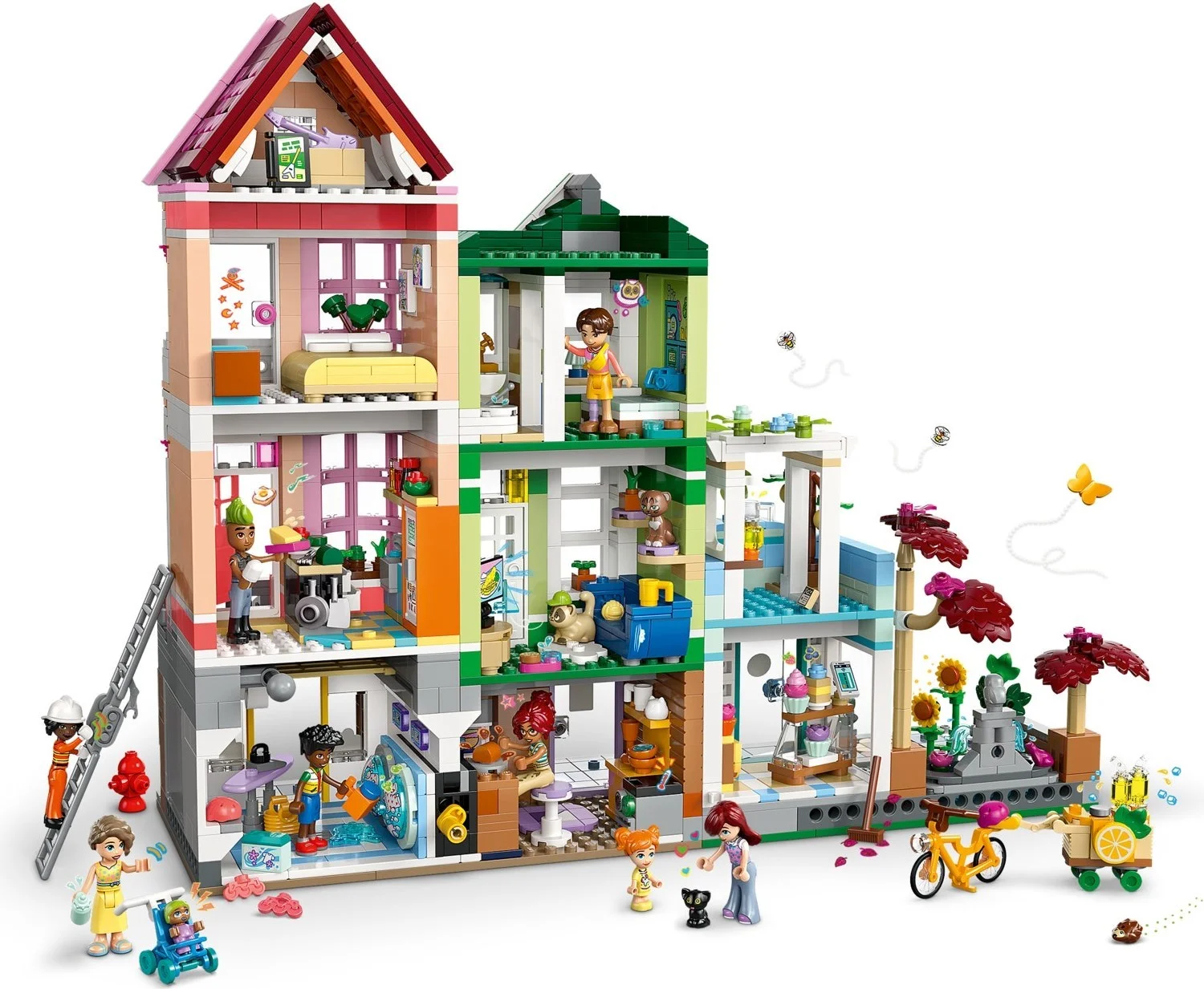 LEGO® 42670 Mieszkania i sklepy w mieście Heartlake - zdjęcie 9