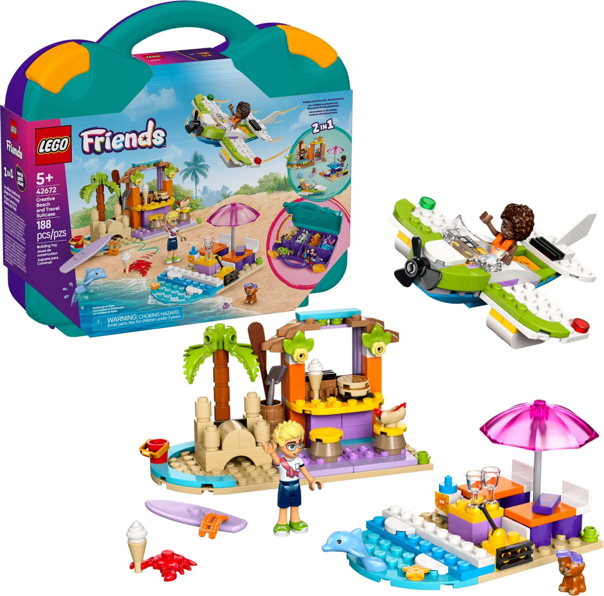 LEGO® 42672 Kreatywna walizka plażowa - zdjęcie 3