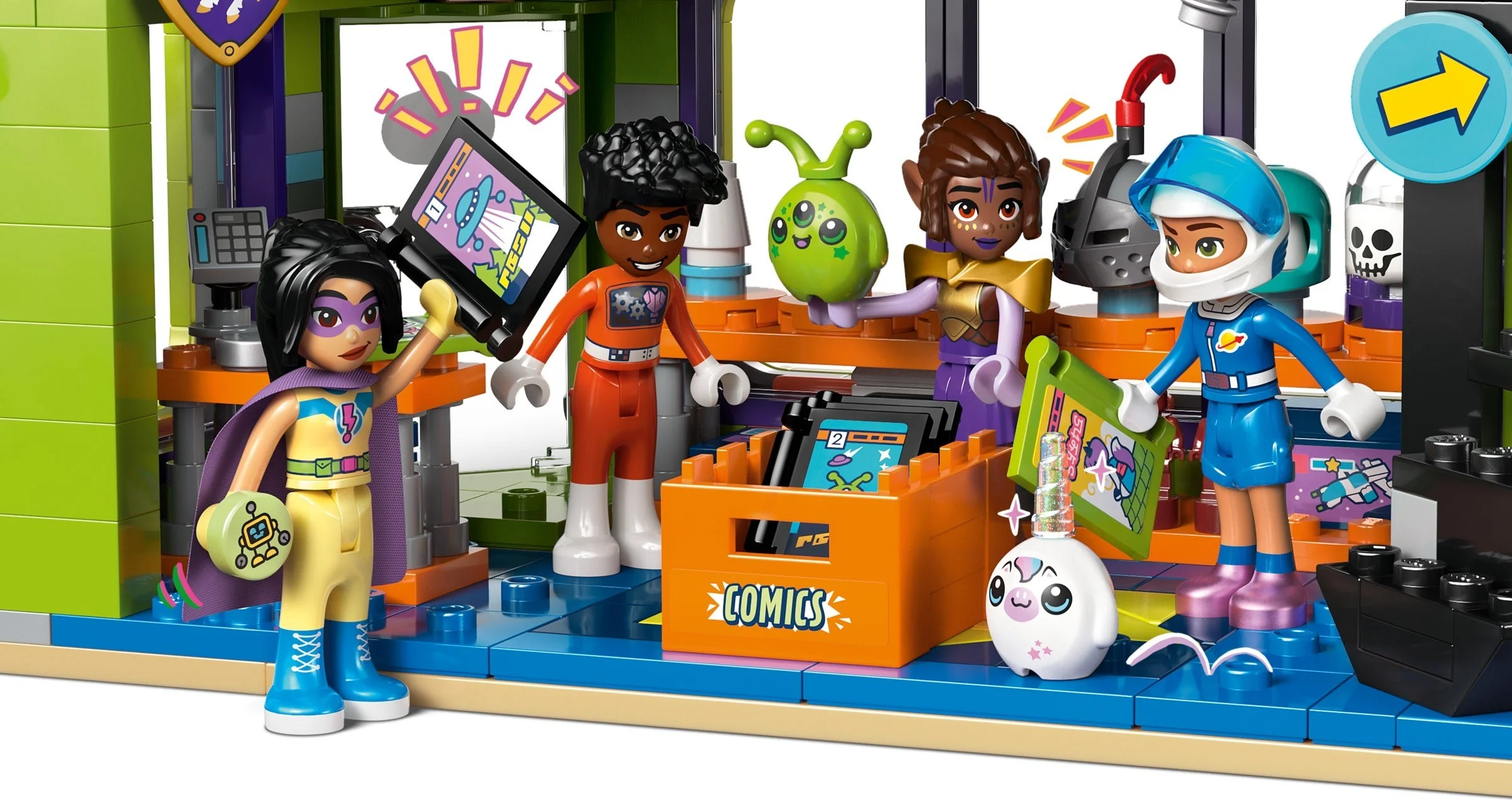 LEGO® 42674 Sklep z grami i komiksami - zdjęcie 4