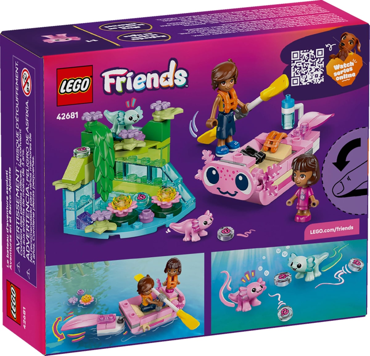 LEGO® 42681 Przygoda na aksolotlowej łodzi - zdjęcie 4