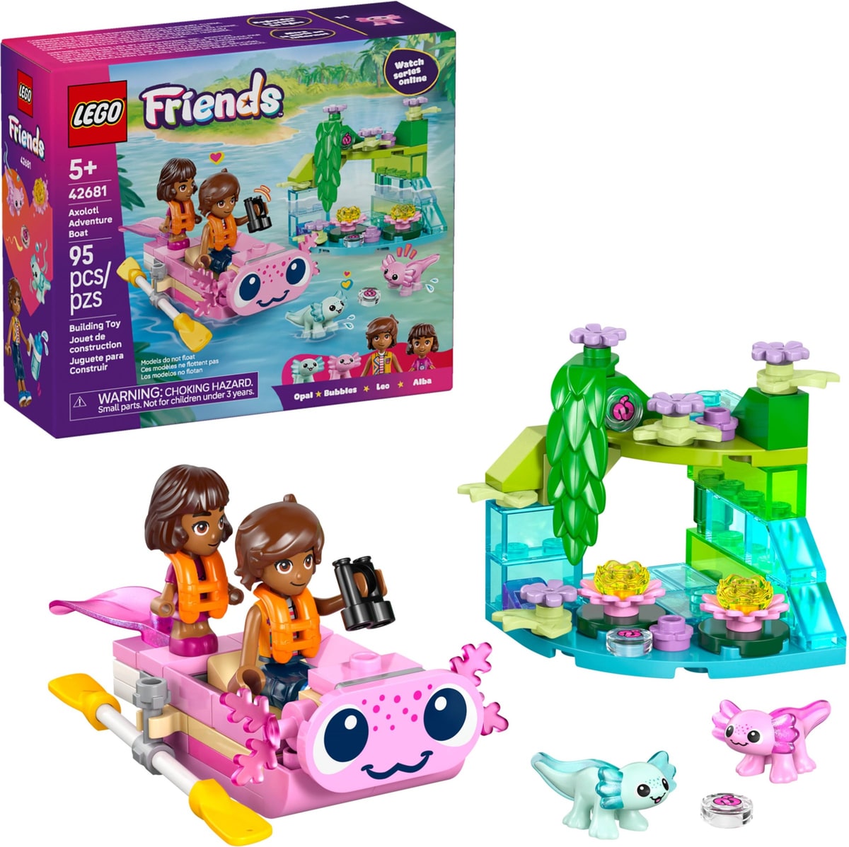 LEGO® 42681 Przygoda na aksolotlowej łodzi - zdjęcie 6