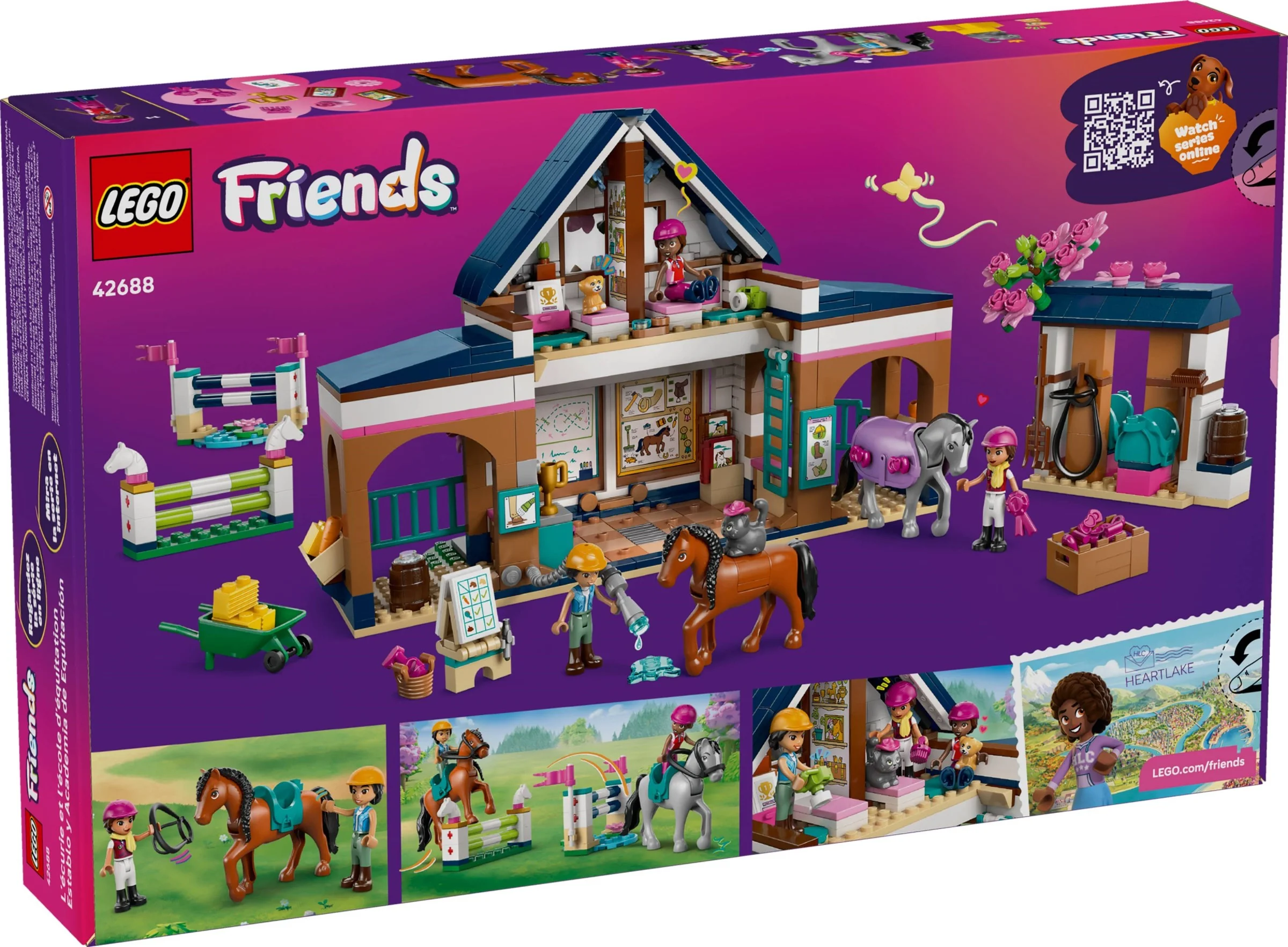 LEGO® 42688 LEGO Friends Stadnina i szkółka jeździecka