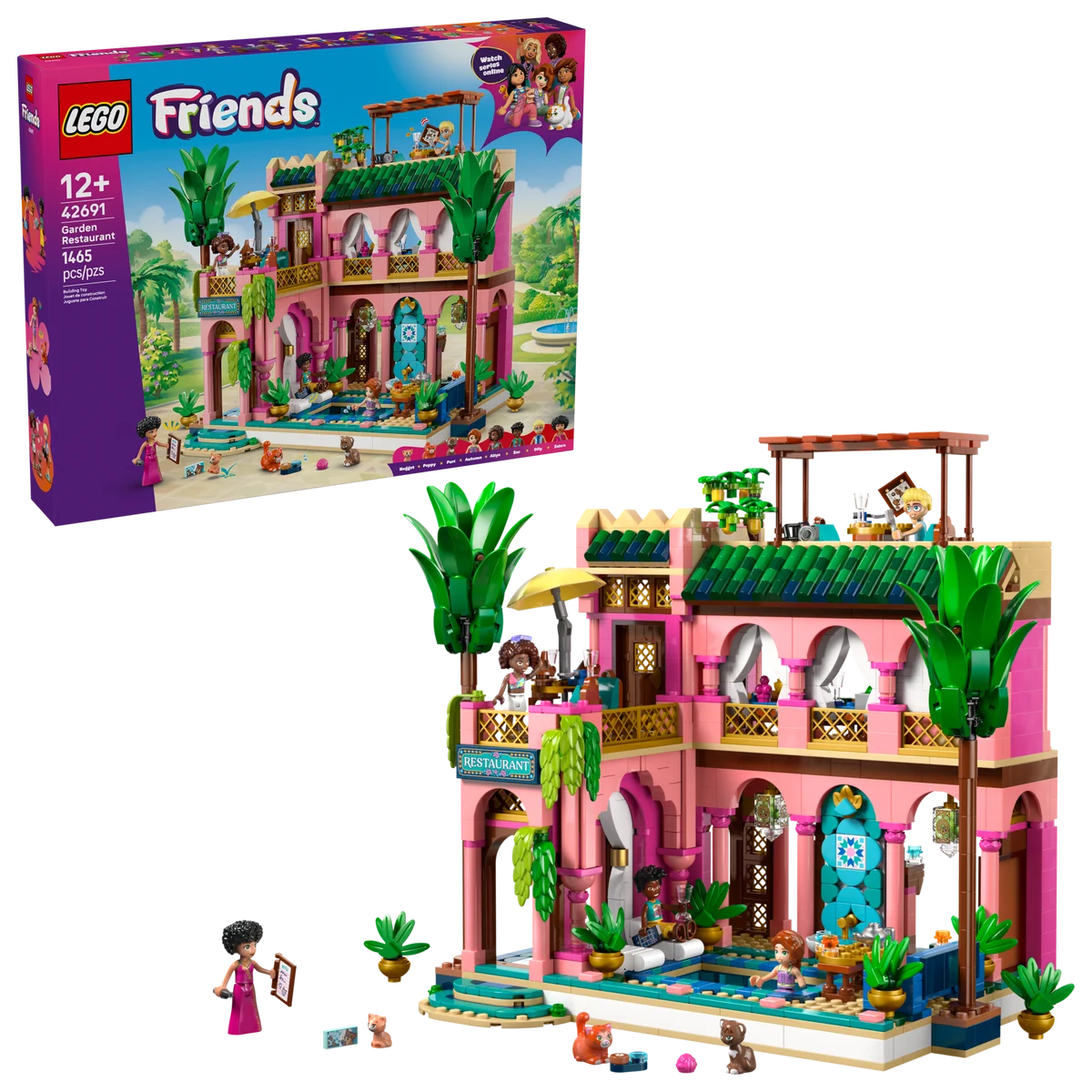 LEGO® 42691 Restauracja z ogrodem - zdjęcie 7