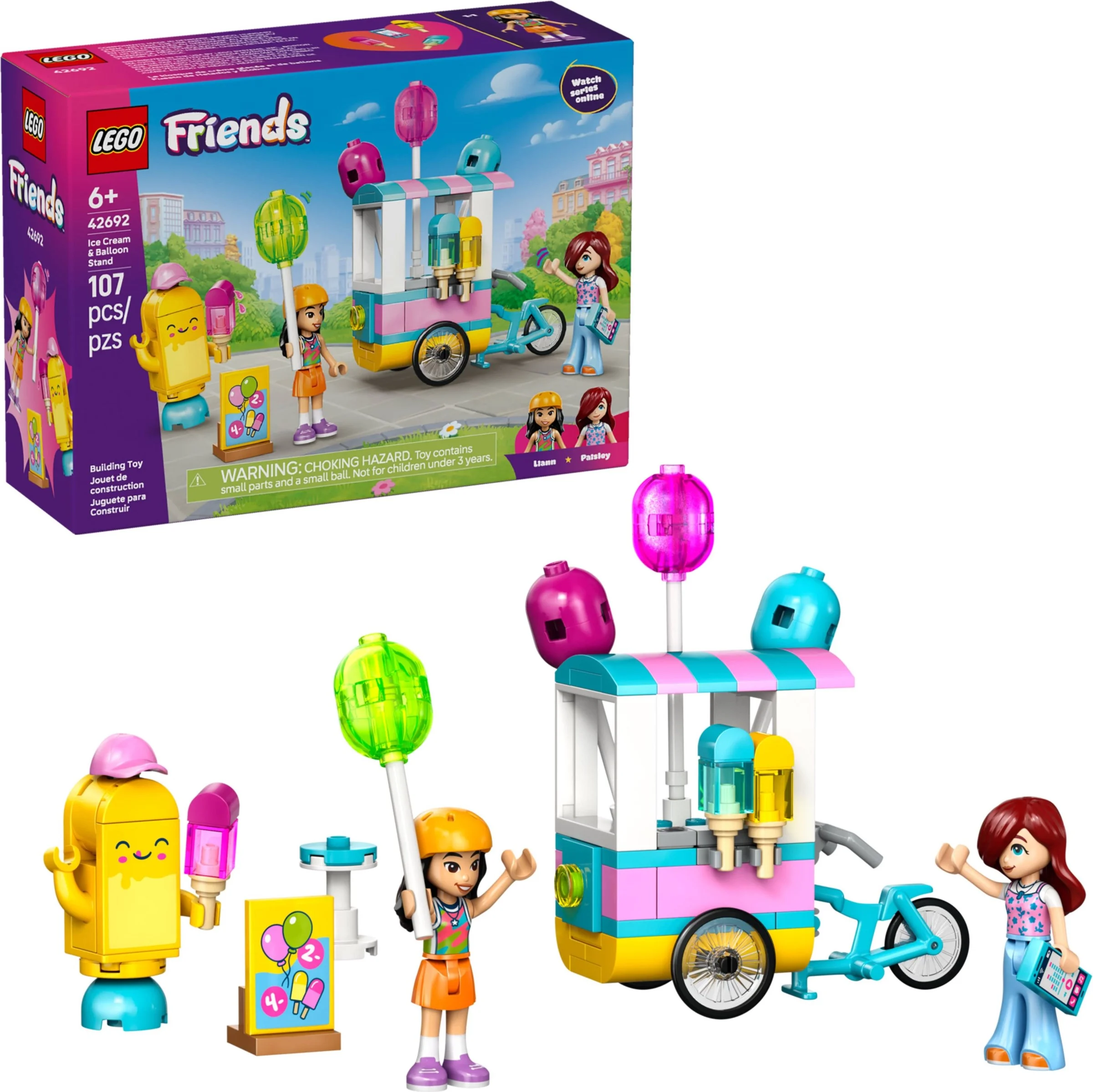 LEGO® 42692 LEGO Friends Stoisko z lodami i balonami - zdjęcie 13
