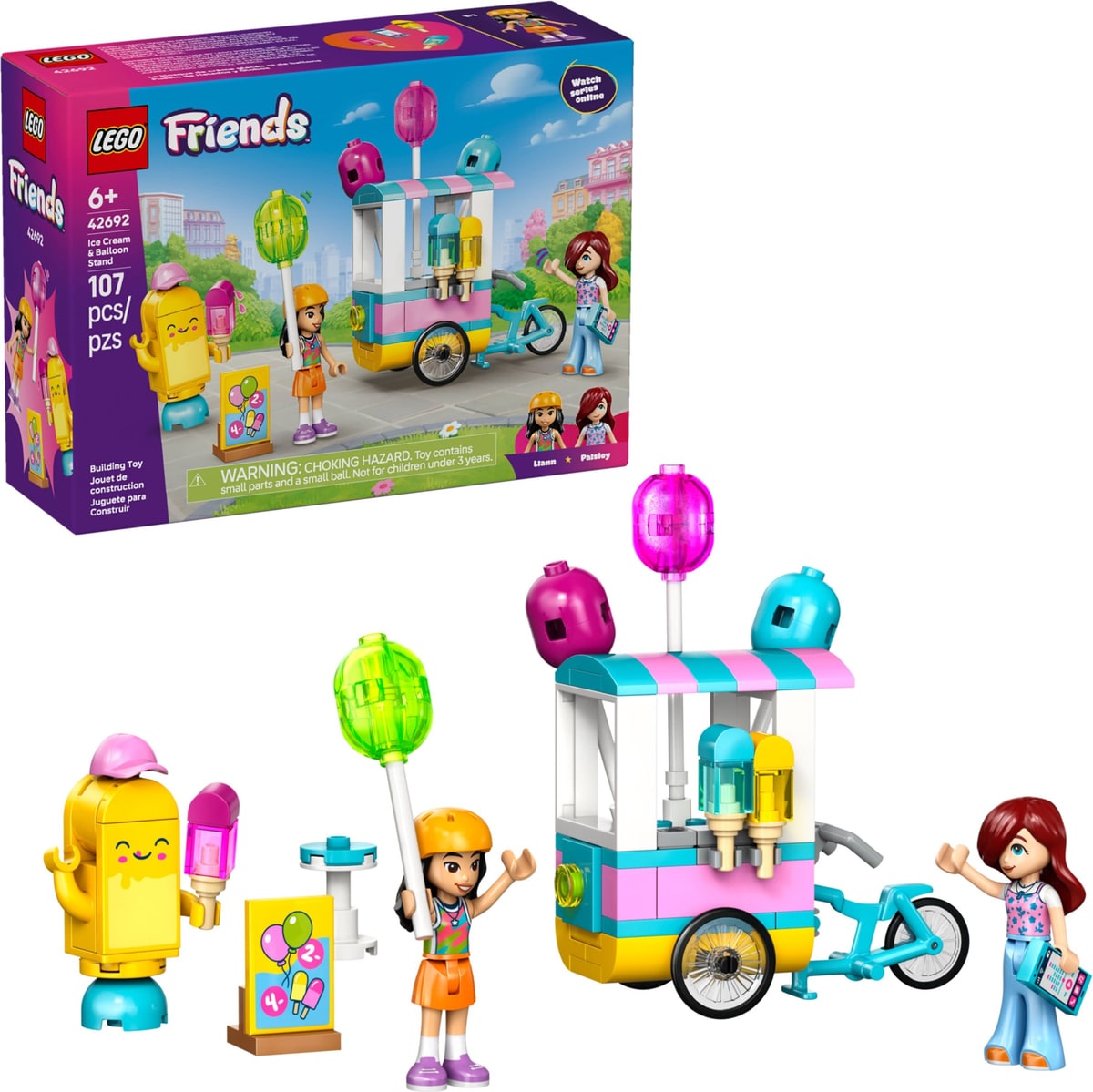 LEGO® 42692 Stoisko z lodami i balonami - zdjęcie 6