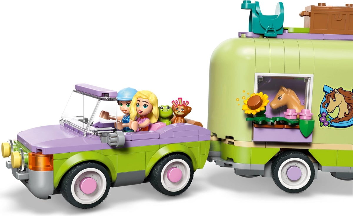 LEGO® 42695 Przyczepa z koniem i źrebaczkiem - zdjęcie 22
