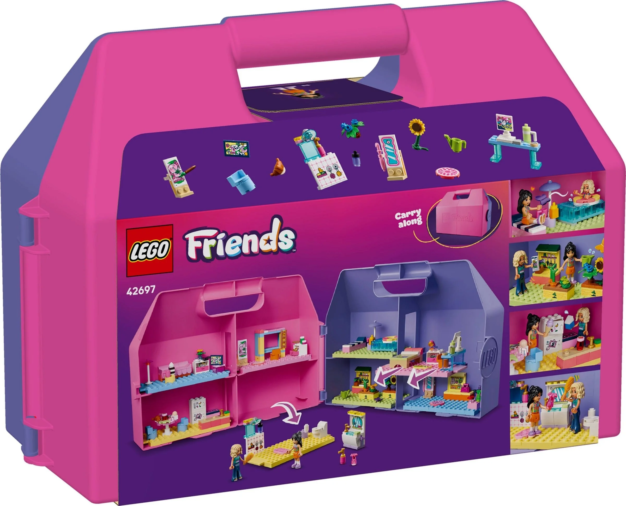 LEGO® 42697 Kreatywna walizka z domkiem dla lalek - zdjęcie 2