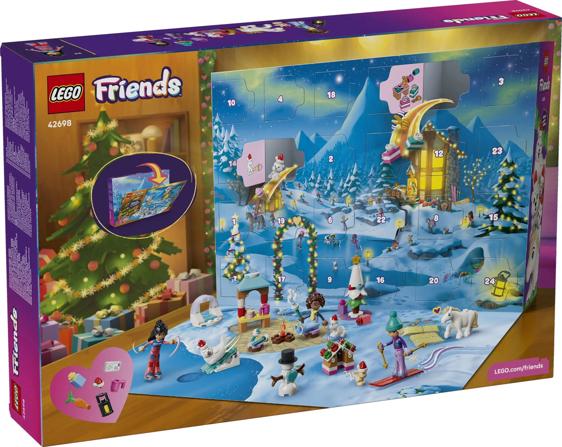 LEGO® 42698 LEGO Friends Kalendarz adwentowy na 2026 rok - zdjęcie 1
