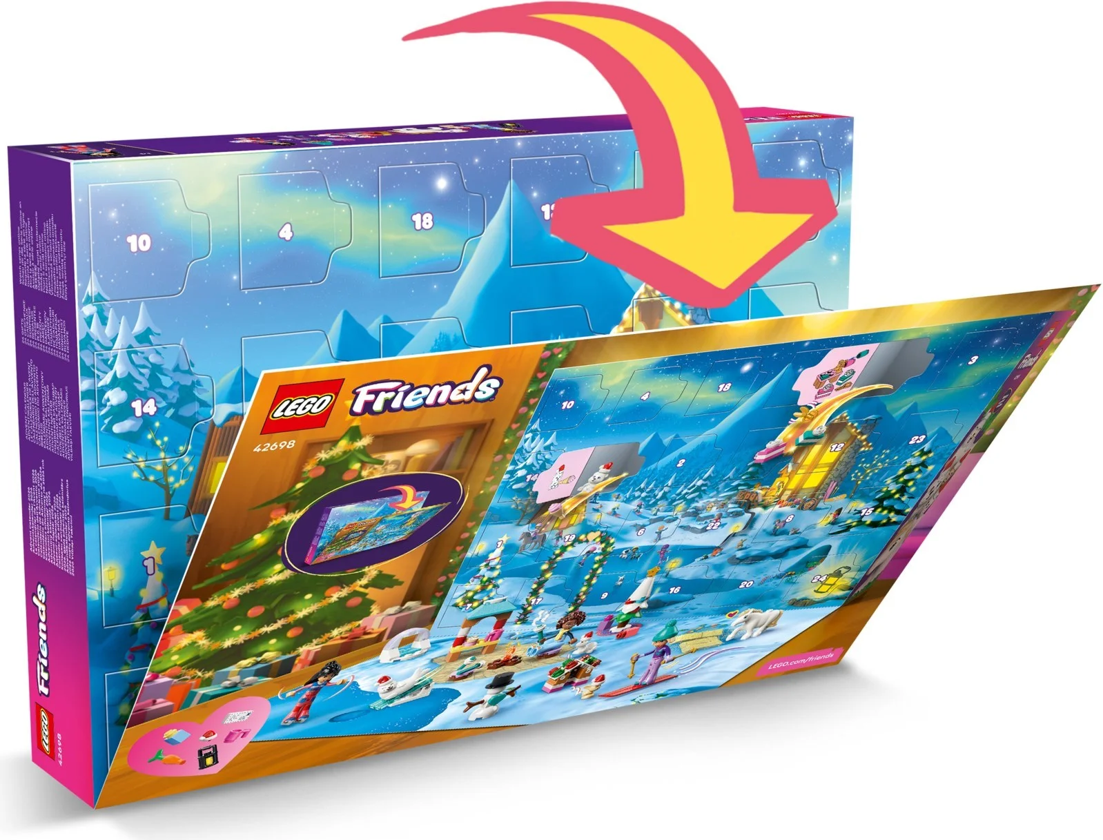 LEGO® 42698 LEGO Friends Kalendarz adwentowy na 2026 rok - zdjęcie 5
