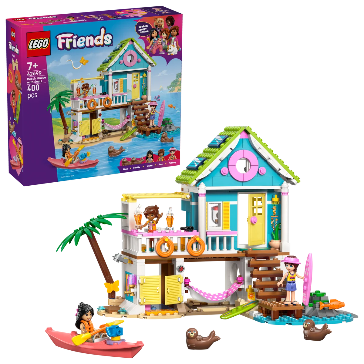 LEGO® 42699 LEGO Friends Domek na plaży z fokami - zdjęcie 7