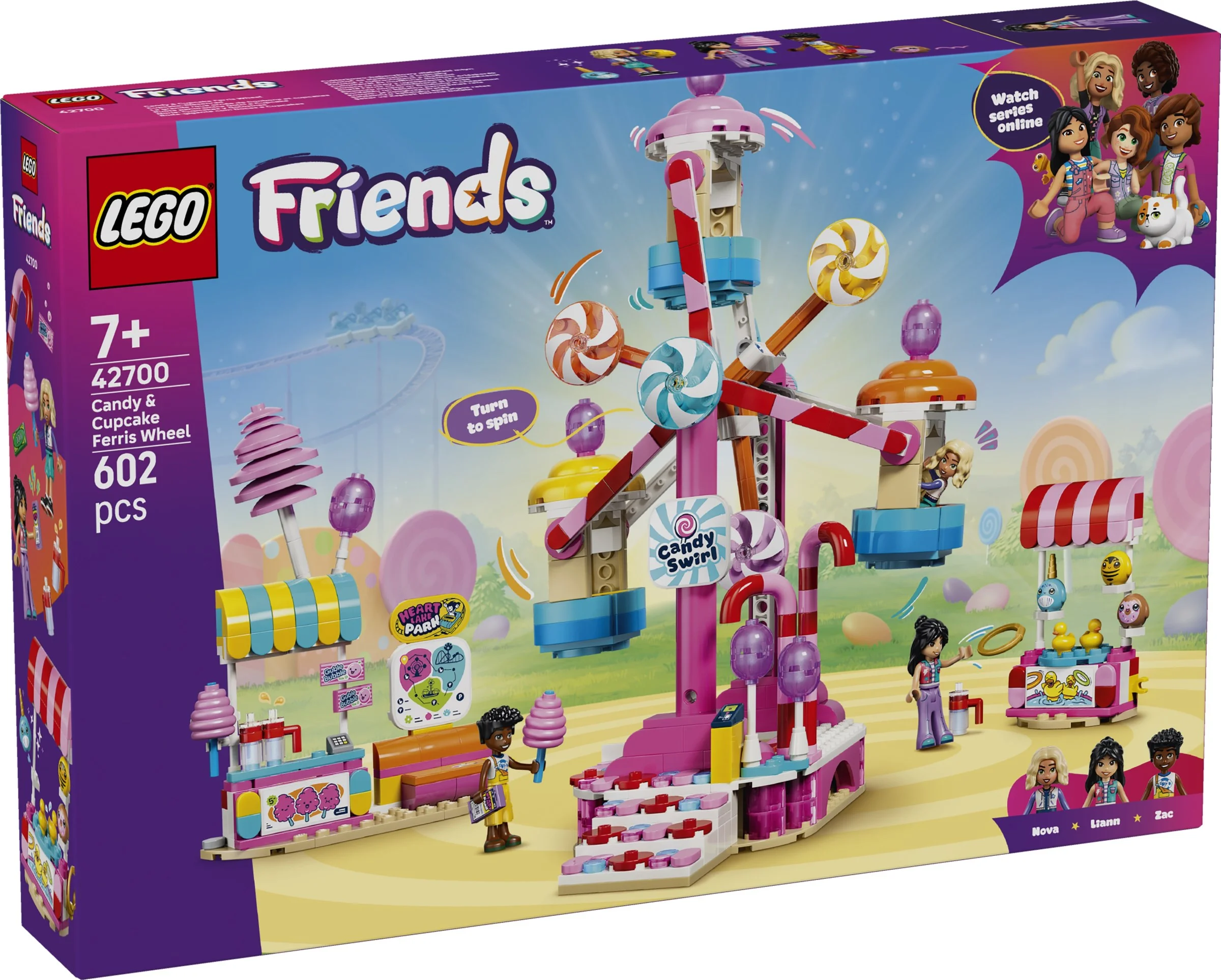 LEGO® 42700 Cukierkowo-babeczkowy diabelski młyn - zdjęcie 1