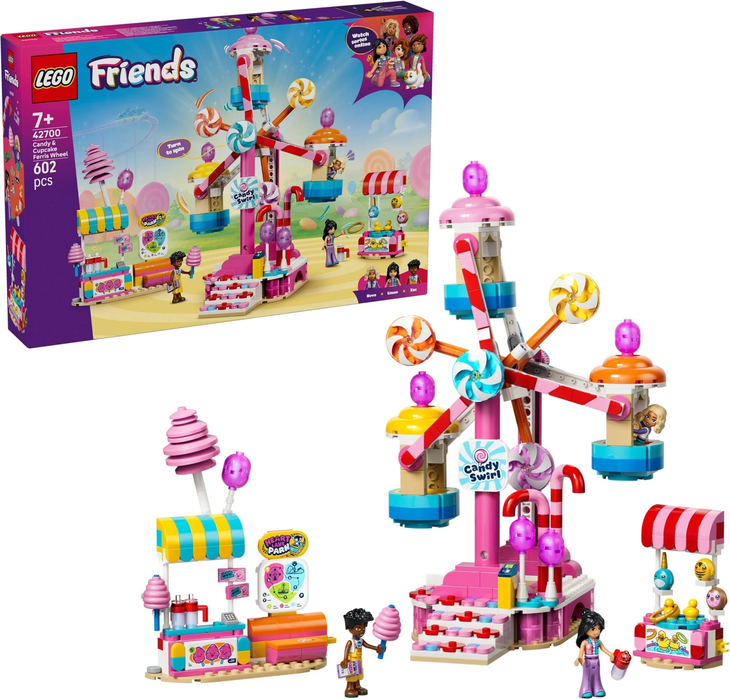 LEGO® 42700 Cukierkowo-babeczkowy diabelski młyn - zdjęcie 3